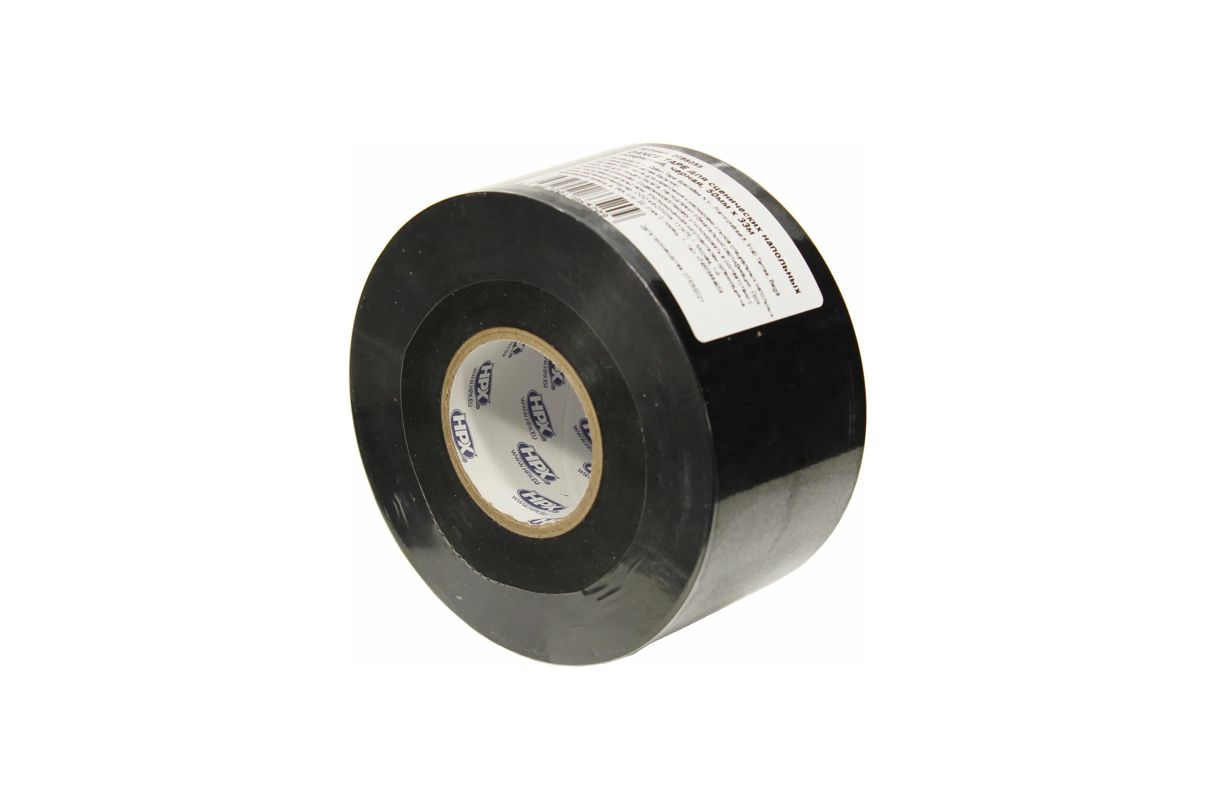 Балетная клейкая лента HPX IB5033 Dance Floor PVC Tape, 50 мм х 33 м, черный 4687201865209
