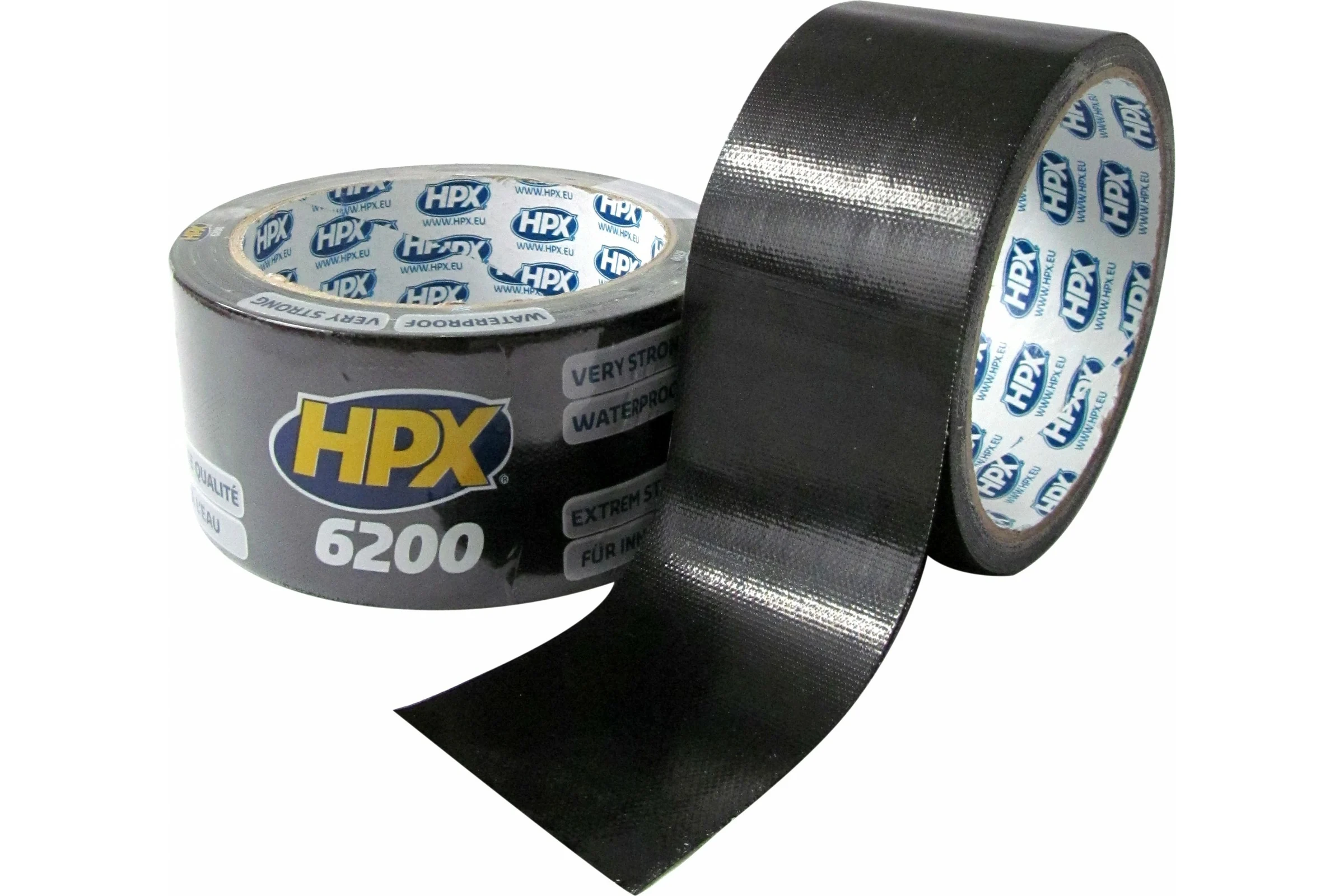 Армированная односторонняя лента HPX CB5010 200 50 мм х 10 м, черная 5425014220513