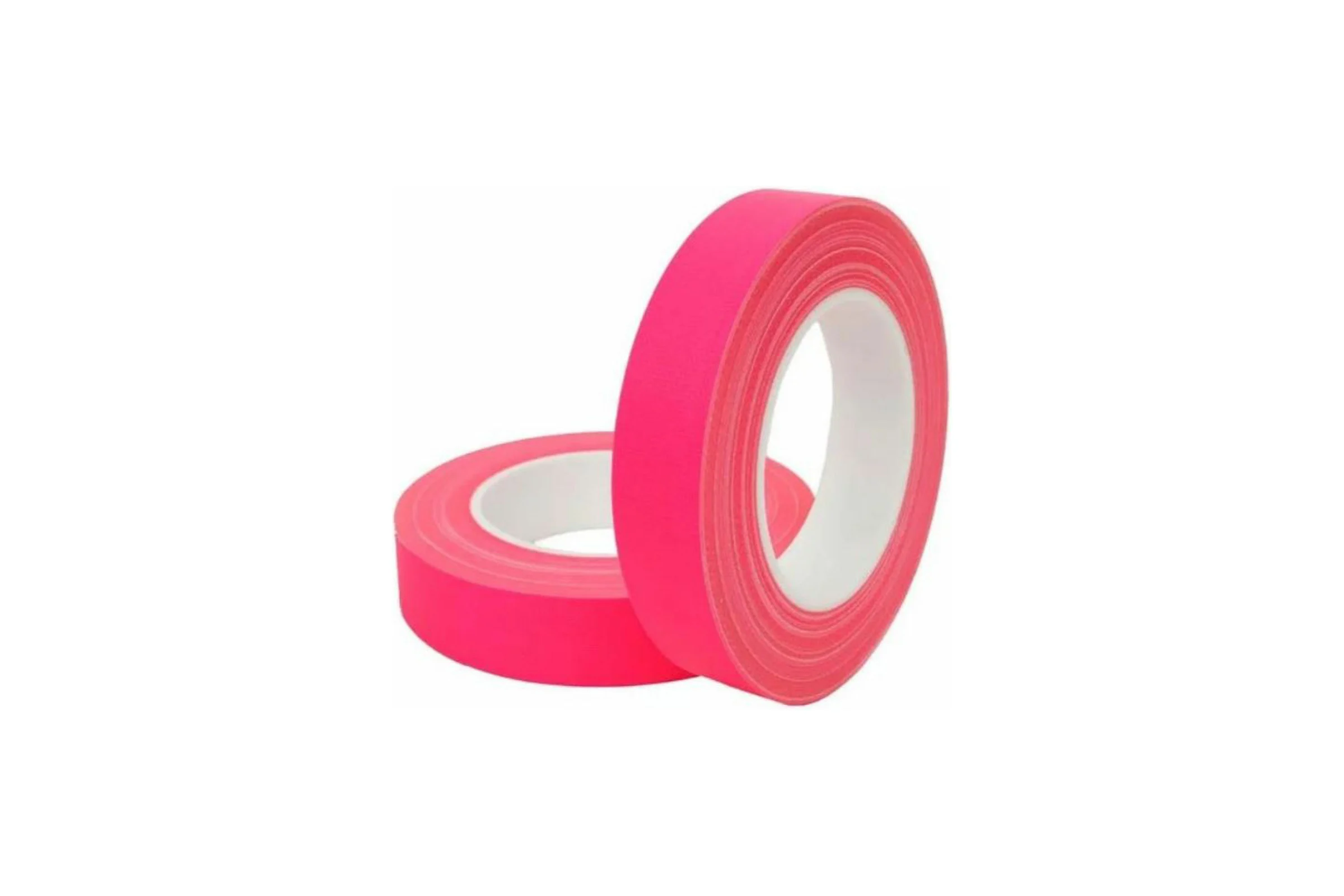 Армированная односторонняя лента HPX FR2525 FLUO PINK 25 мм х 0.30 мм х 25 м, розовая 4820219501534