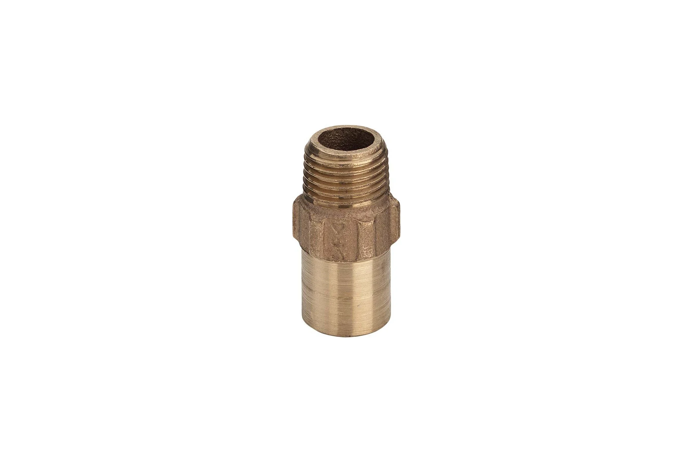 Муфта-вставка Viega Н-пайка 42х1 1/2", бронза, коническая резьба 142841