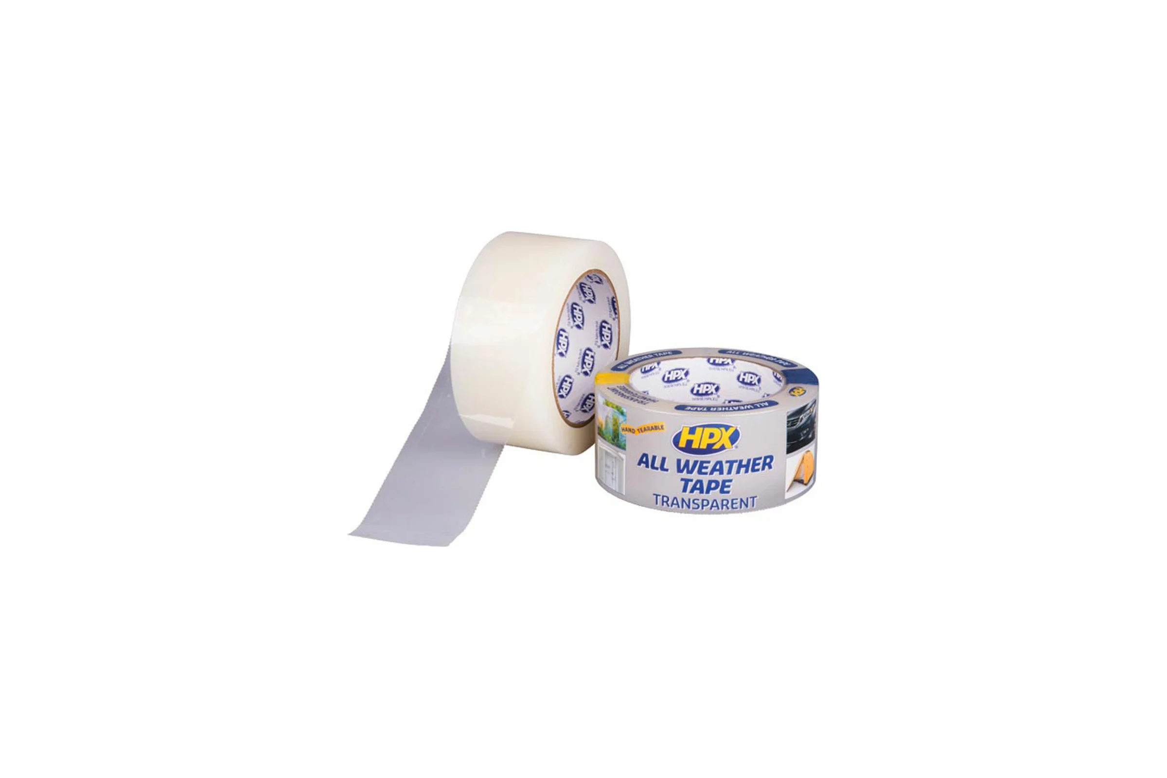 Лента HPX AT4825 All Weather Tape, 48 мм х 25 м, прозрачная 5425014228205