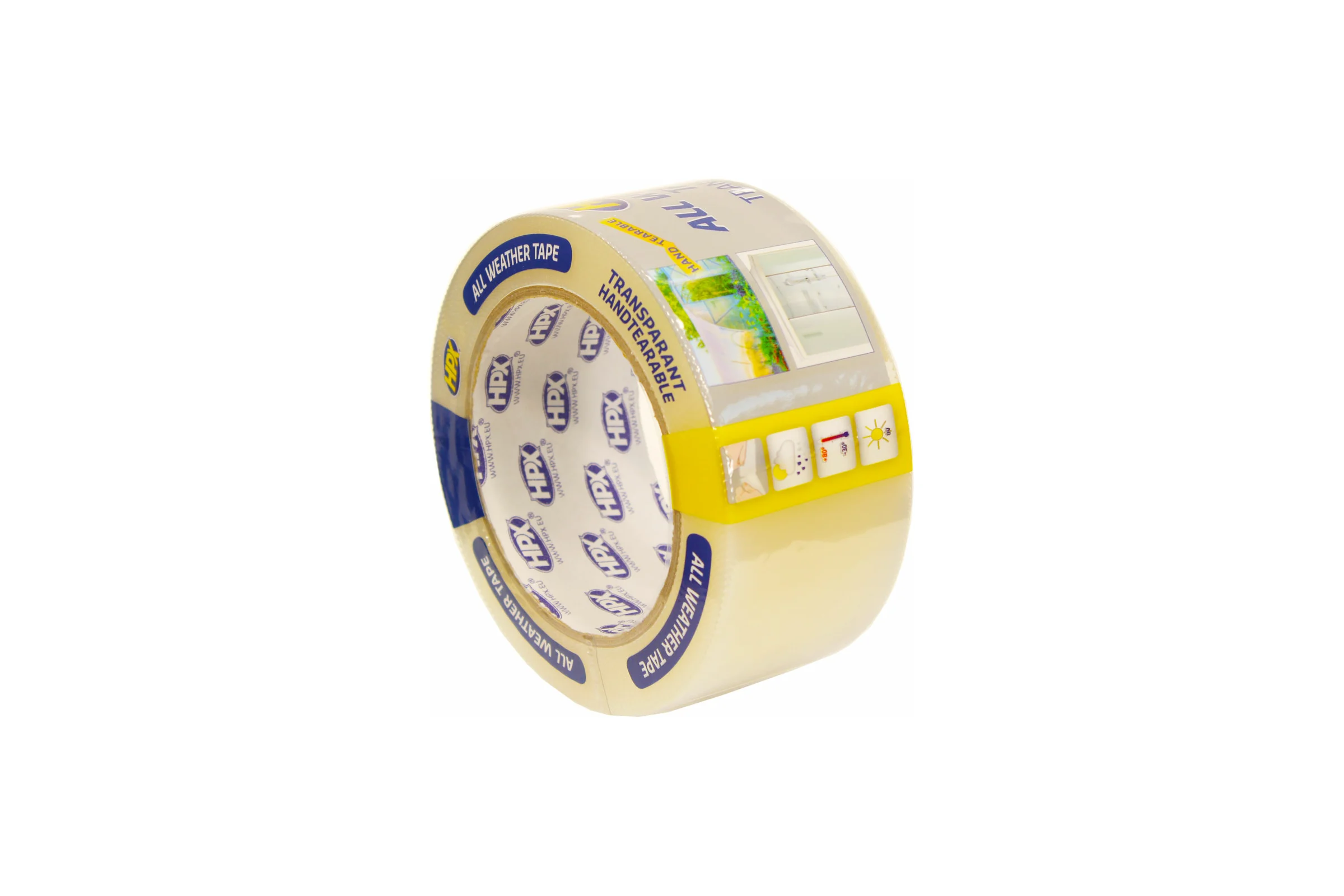 Лента HPX AT4825 All Weather Tape, 48 мм х 25 м, прозрачная 5425014228205