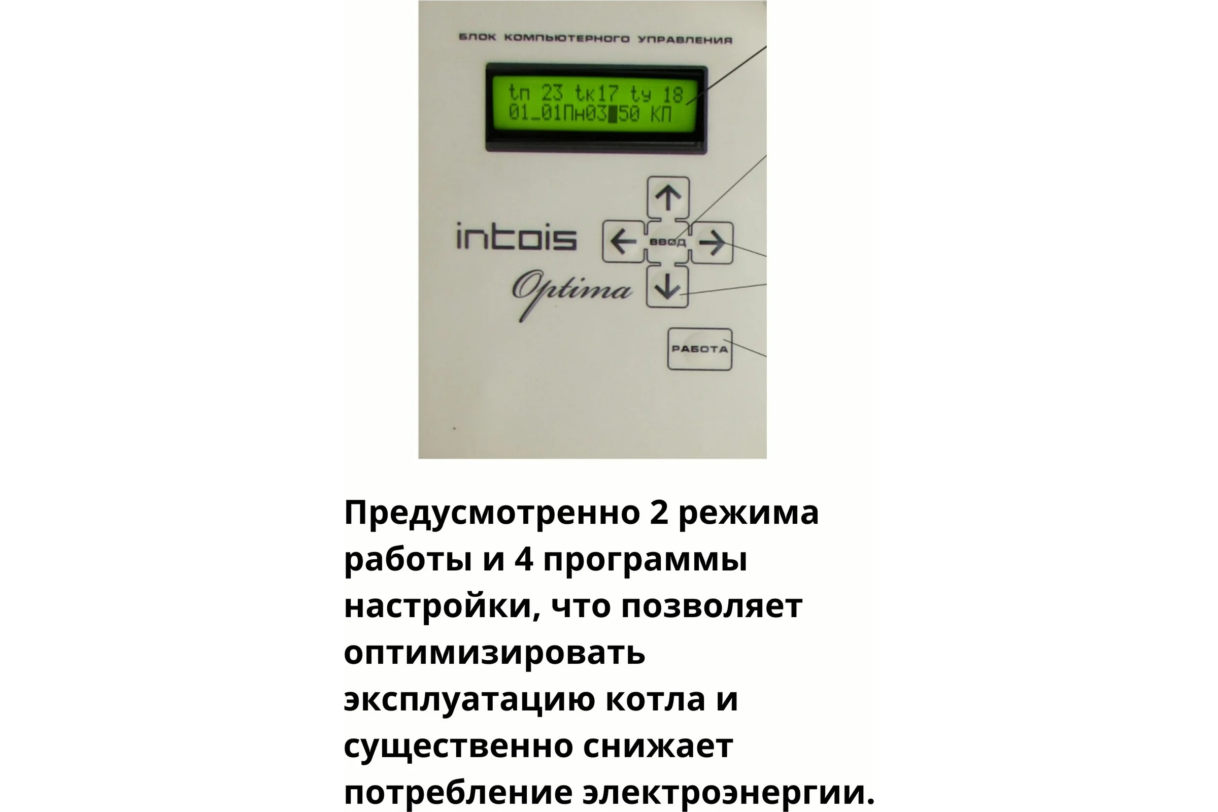 Электрический котел ИНТОИС Оптима Н 18 кВт 190