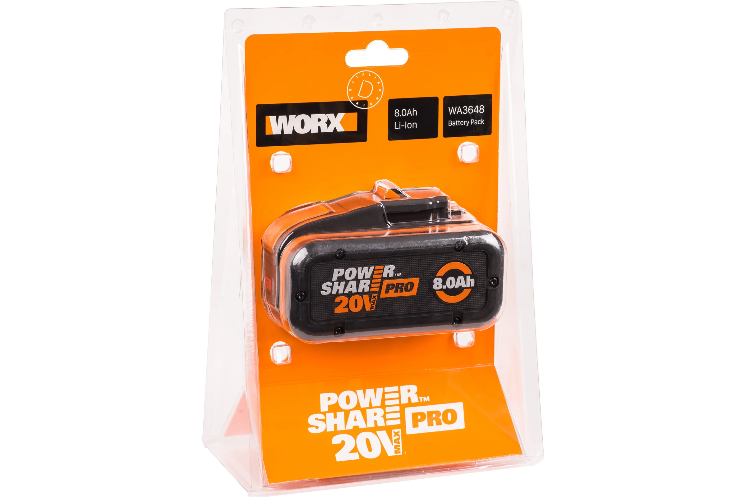 Аккумулятор (20 В; 8 Ач) WORX WA3648