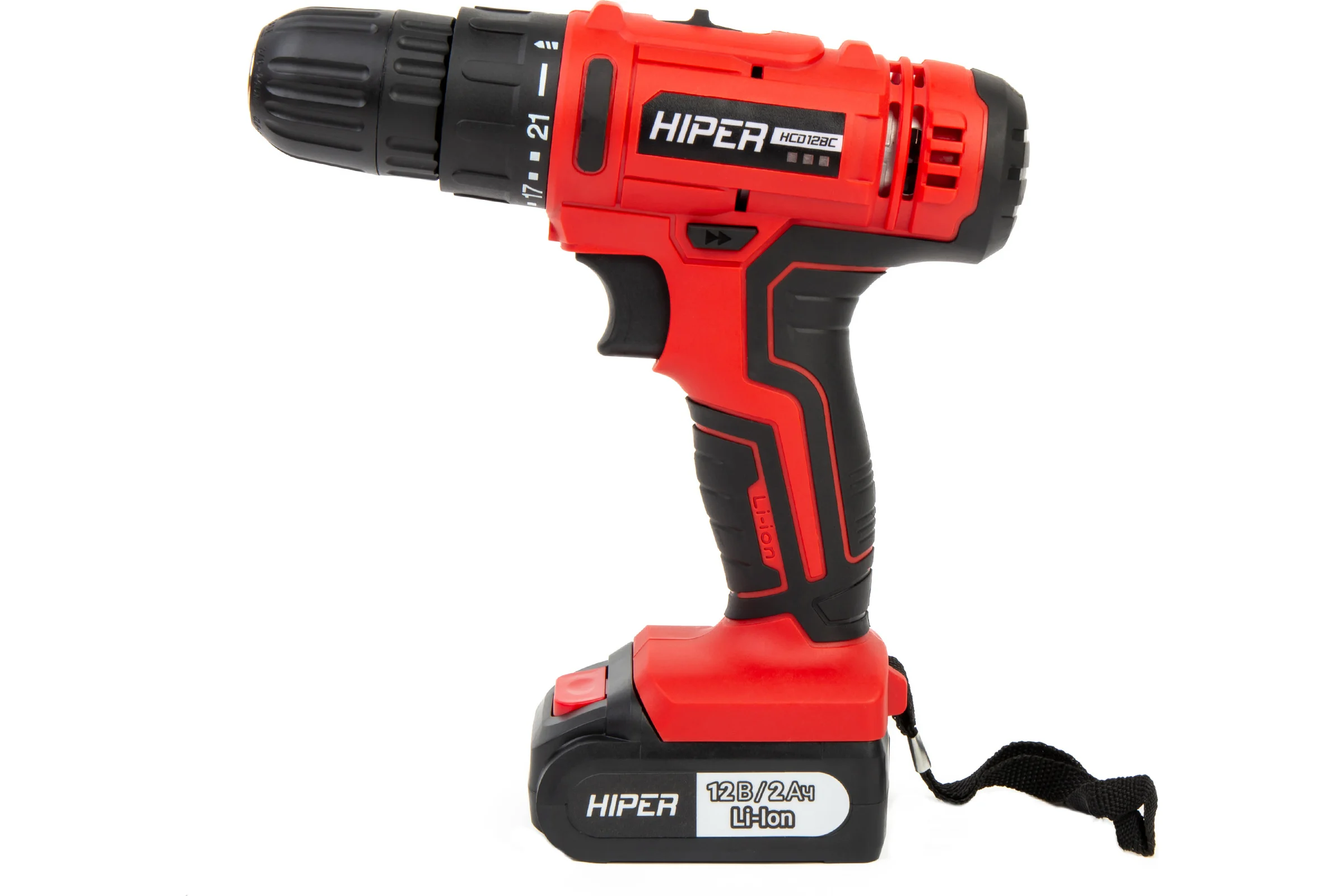 Аккумуляторная дрель-шуруповерт HIPER HCD12BC