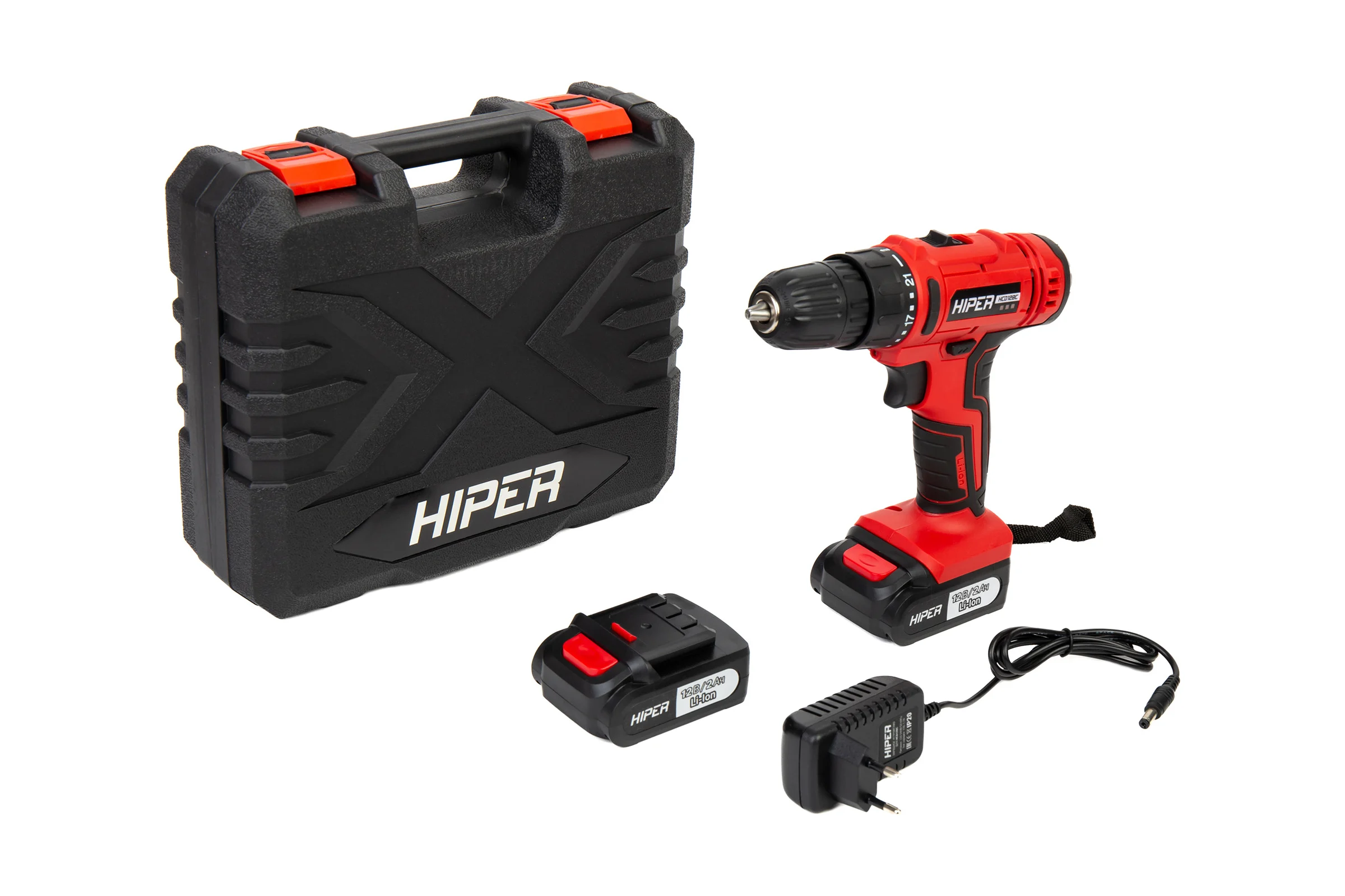 Аккумуляторная дрель-шуруповерт HIPER HCD12BC