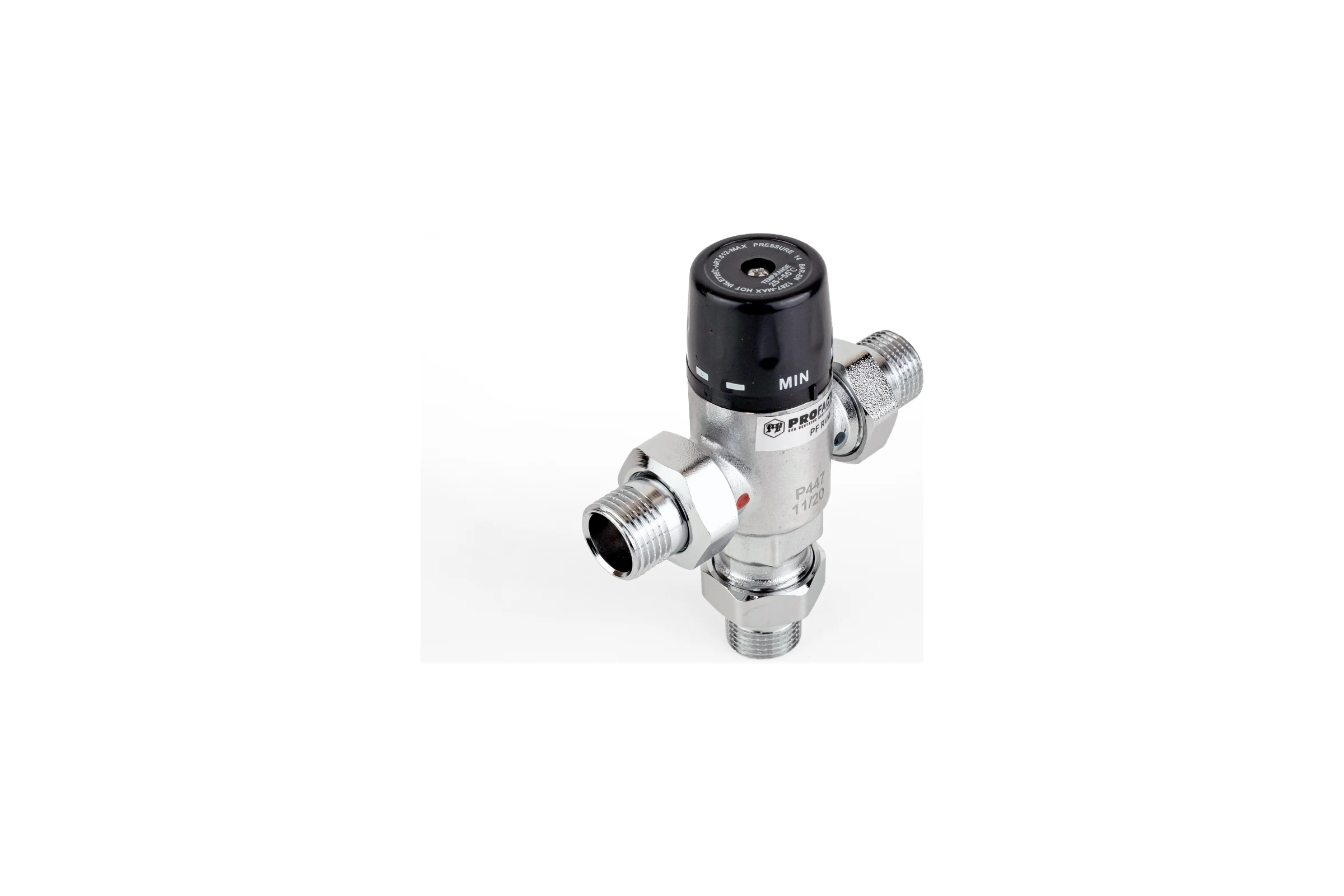 Термостатический смесительный клапан PROFACTOR 25_55С 1/2" PF RVM 395.15