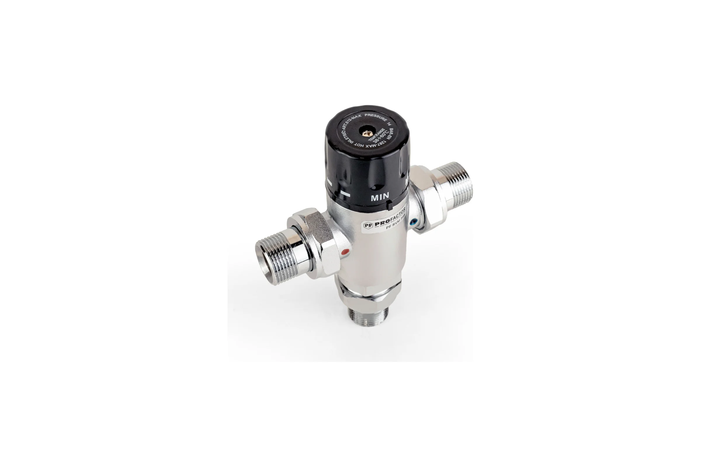Термостатический смесительный клапан 38_60С 3/4" PROFACTOR PF RVM 395.20