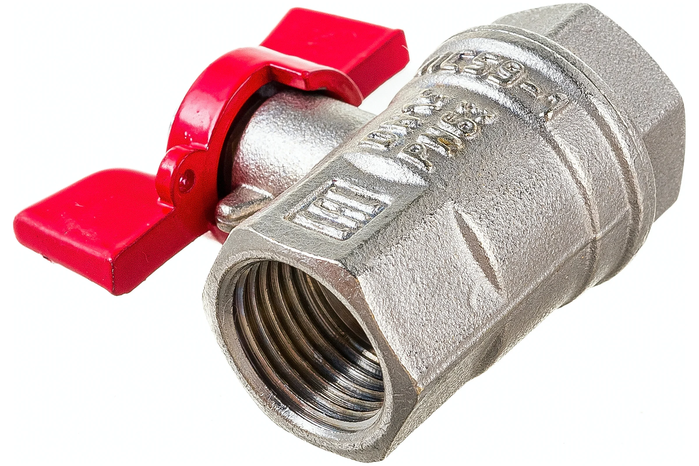 Шаровой кран VALFEX PREMIUM для воды, 1/2" ВР/ВР, бабочка VF.217.NB1.012.PREMIUM