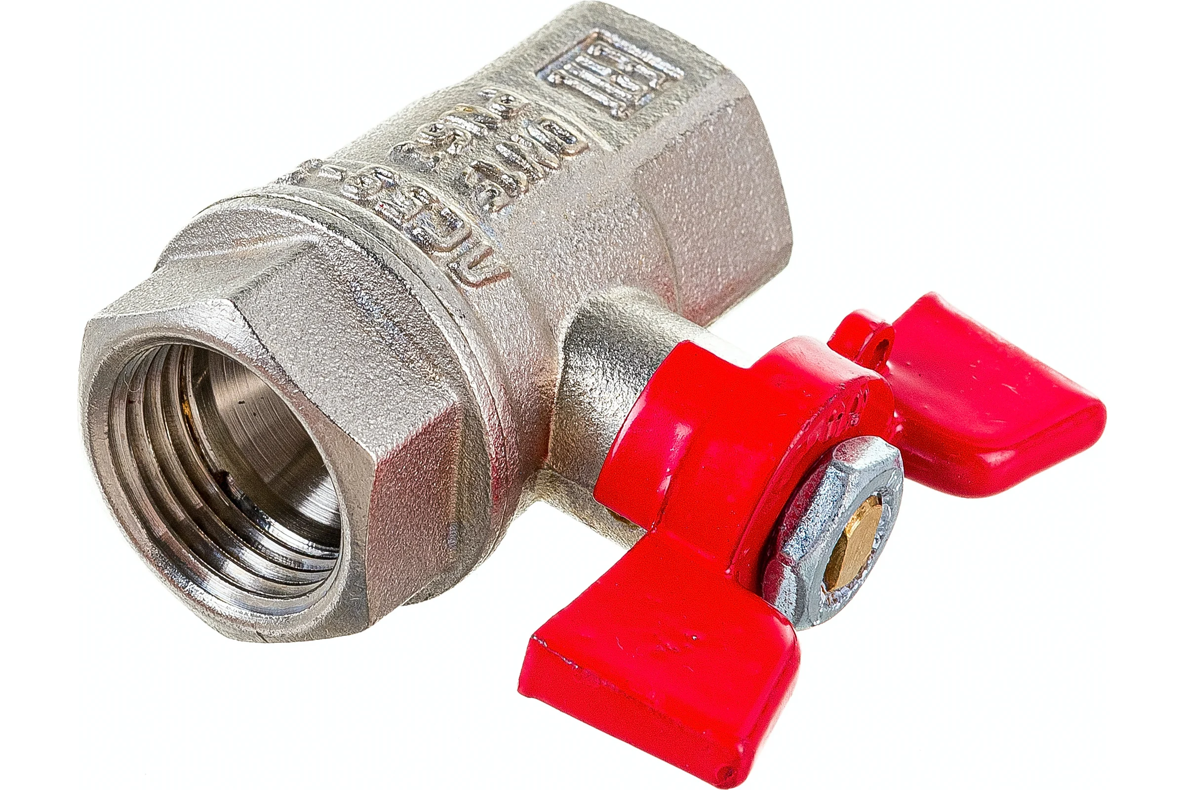 Шаровой кран VALFEX PREMIUM для воды, 1/2" ВР/ВР, бабочка VF.217.NB1.012.PREMIUM
