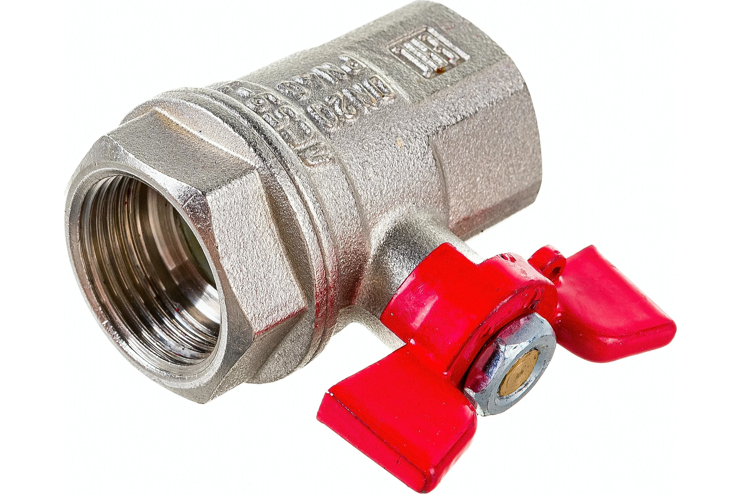 Шаровой кран VALFEX PREMIUM для воды, 3/4" ВР/ВР, бабочка VF.217.NB1.034.PREMIUM