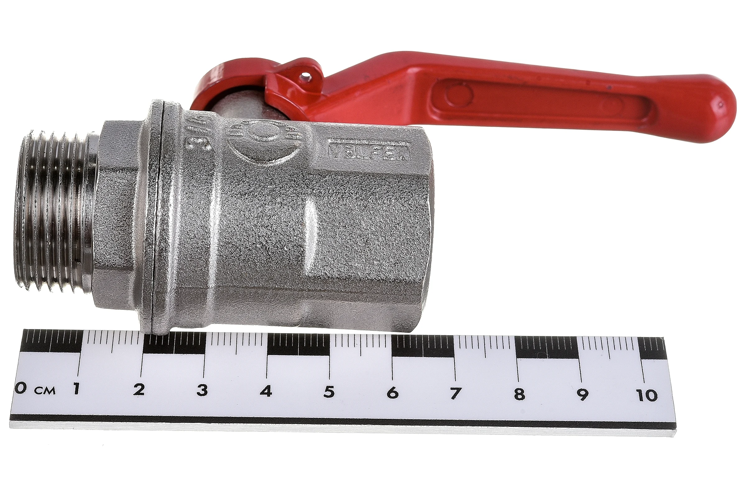 Шаровой кран VALFEX PREMIUM для воды, 3/4" ВР/НР, рычаг VF.215.NR1.034.PREMIUM