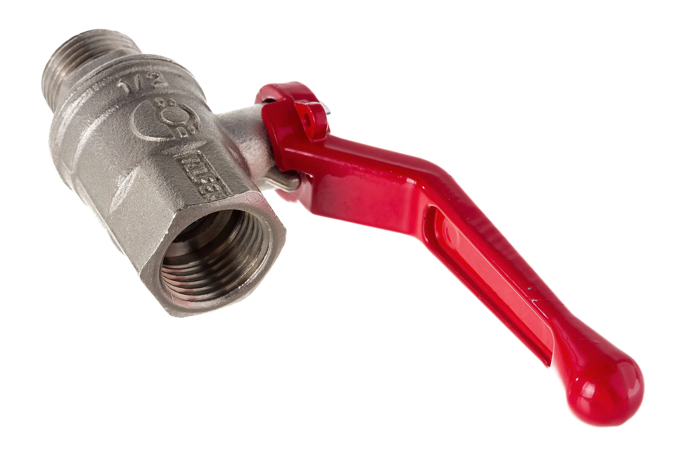 Шаровой кран VALFEX PREMIUM для воды, 1/2" ВР/НР, рычаг VF.215.NR1.012.PREMIUM