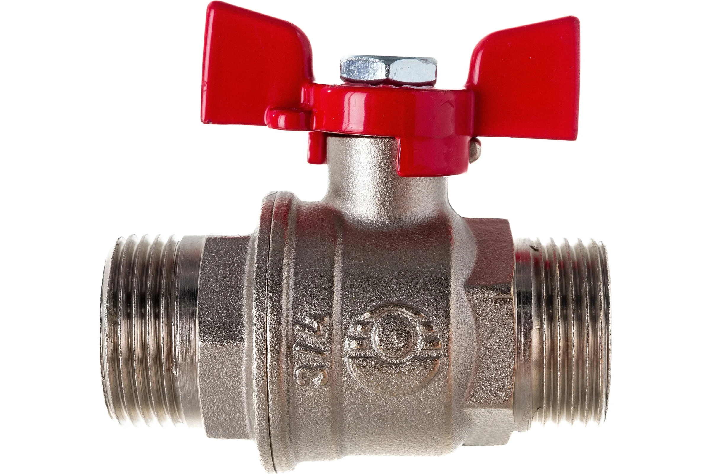 Шаровой кран VALFEX PREMIUM для воды, 3/4" НР/НР, бабочка VF.219.NB1.034.PREMIUM