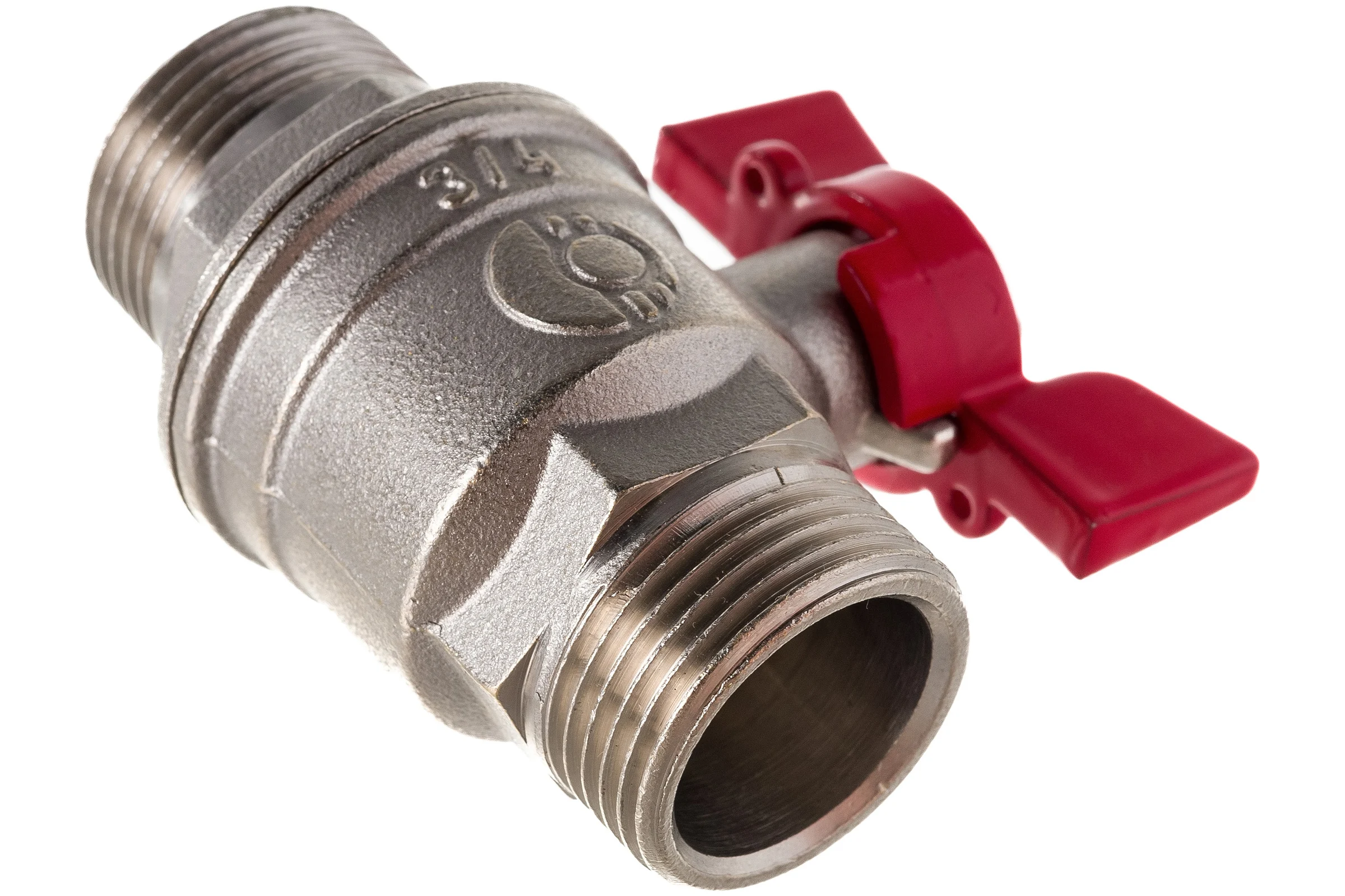 Шаровой кран VALFEX PREMIUM для воды, 3/4" НР/НР, бабочка VF.219.NB1.034.PREMIUM