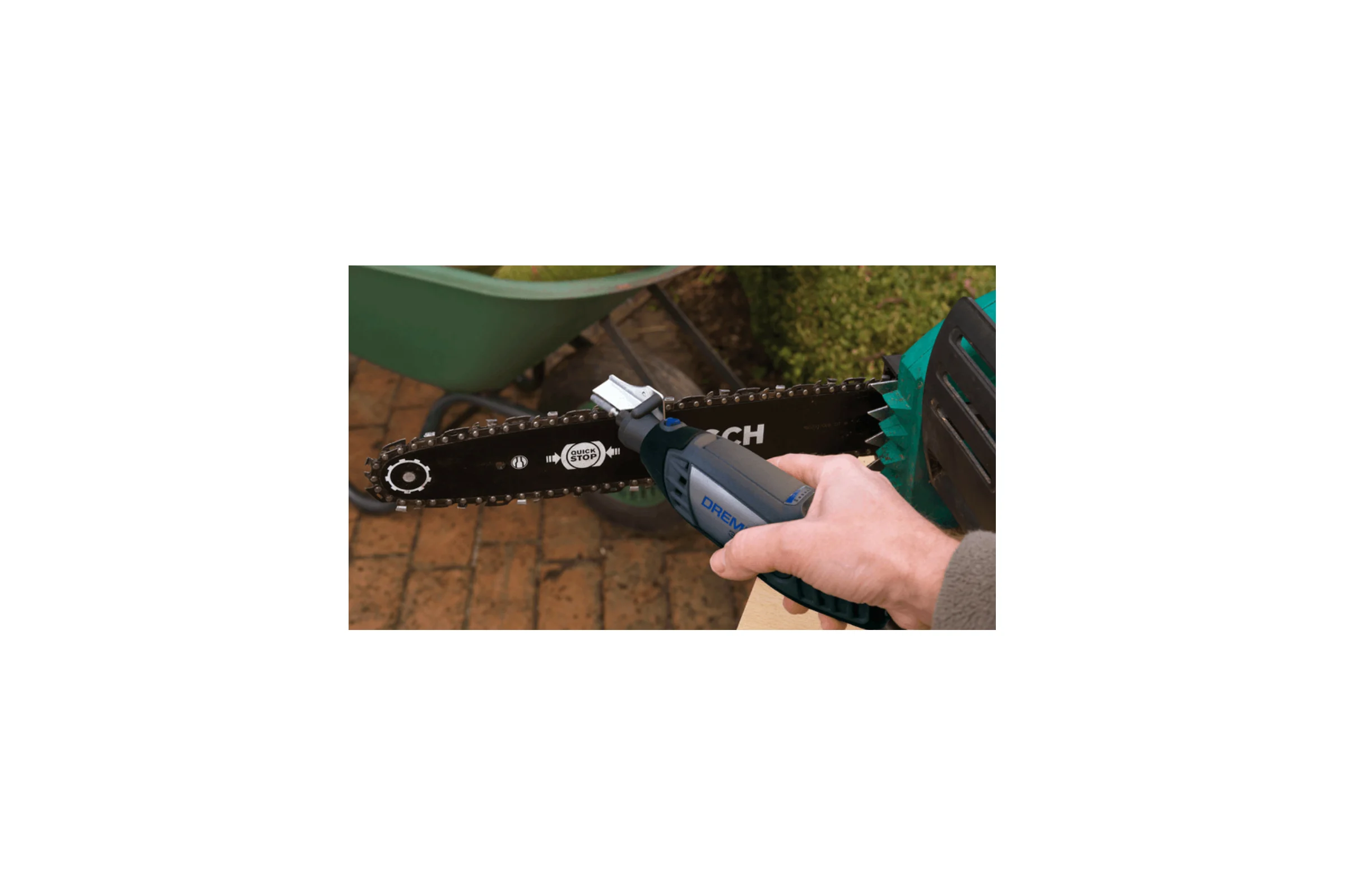 Приставка для заточки цепной пилы Dremel 26151453PA