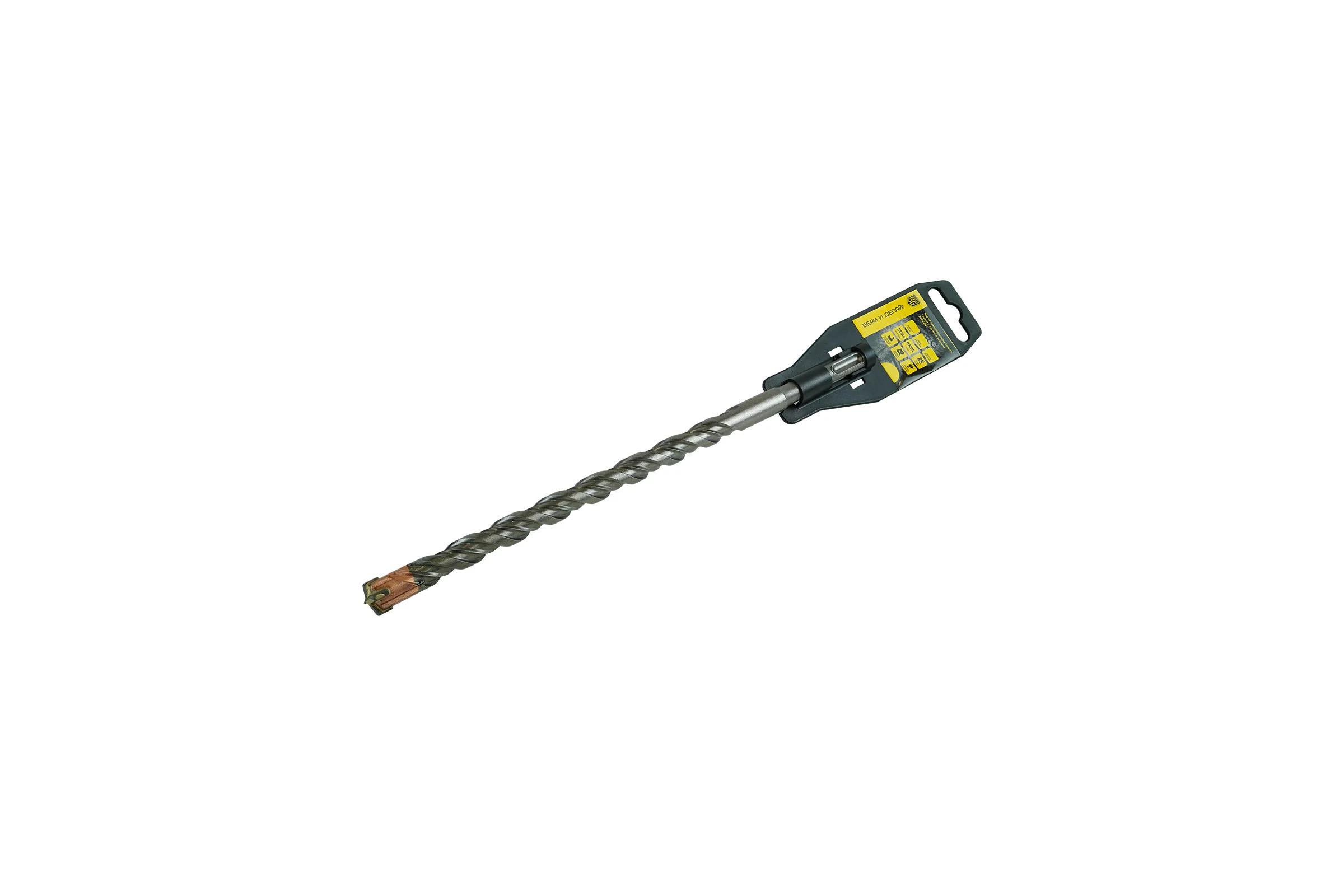 Бур по армированному бетону SDS plus TURBO 10x260x210 мм Berger BG BG1903