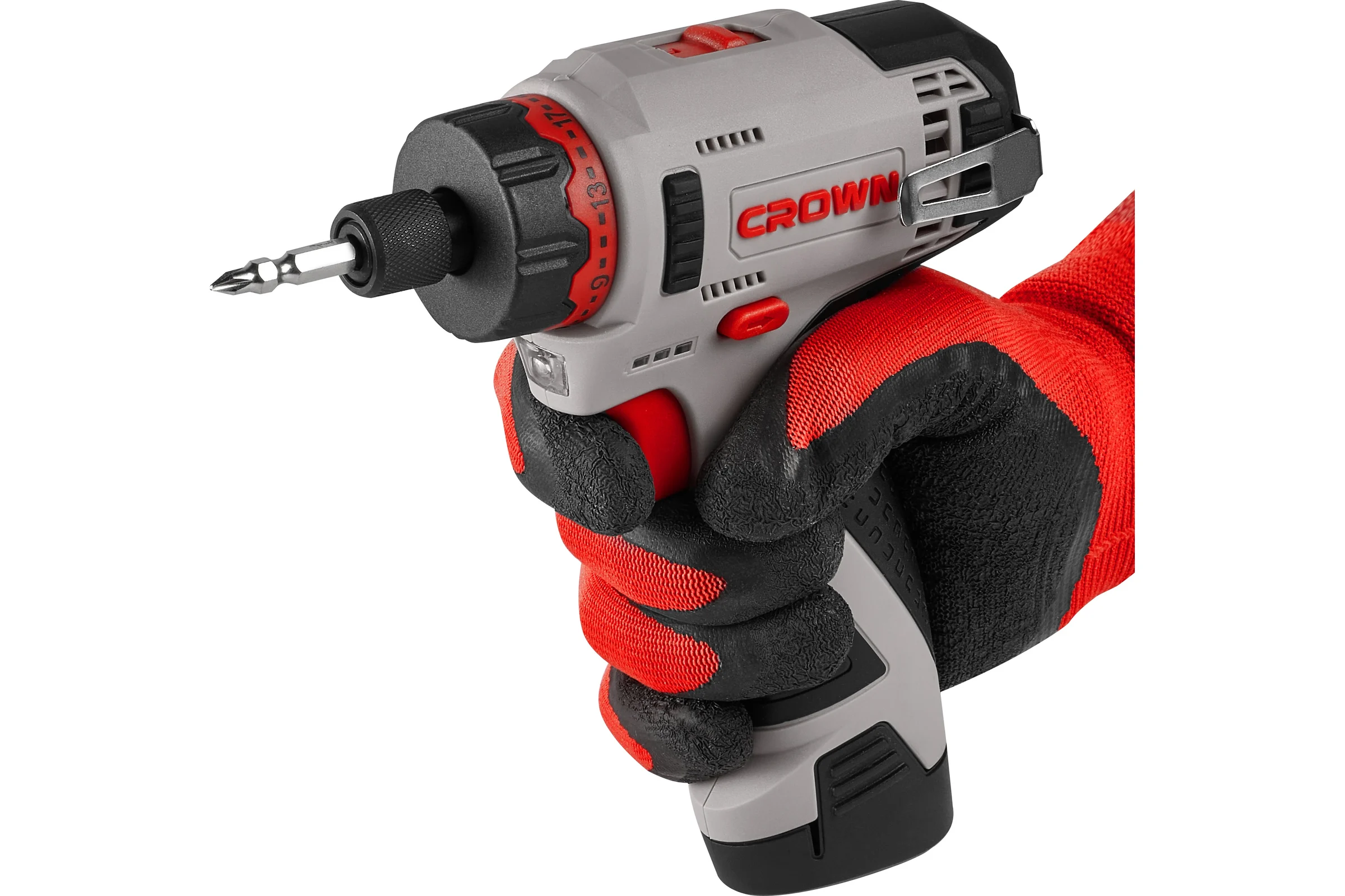 Аккумуляторный шуруповерт Crown CT21072HBX-2 BMC