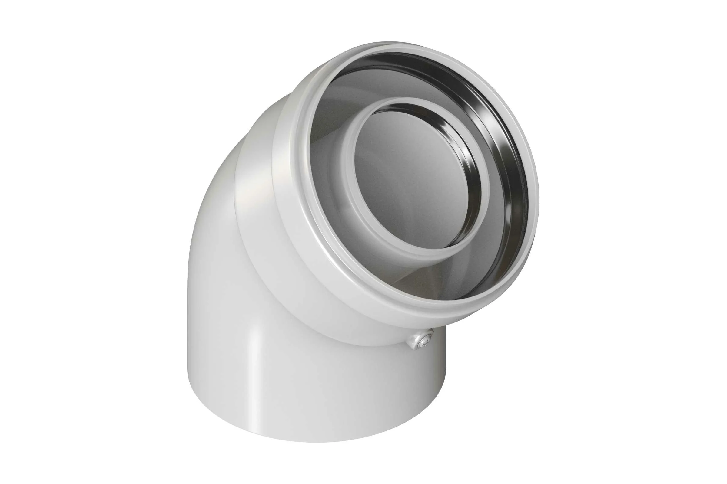 Отвод KRATS D 80 угол 45 гр. M/F W8-45
