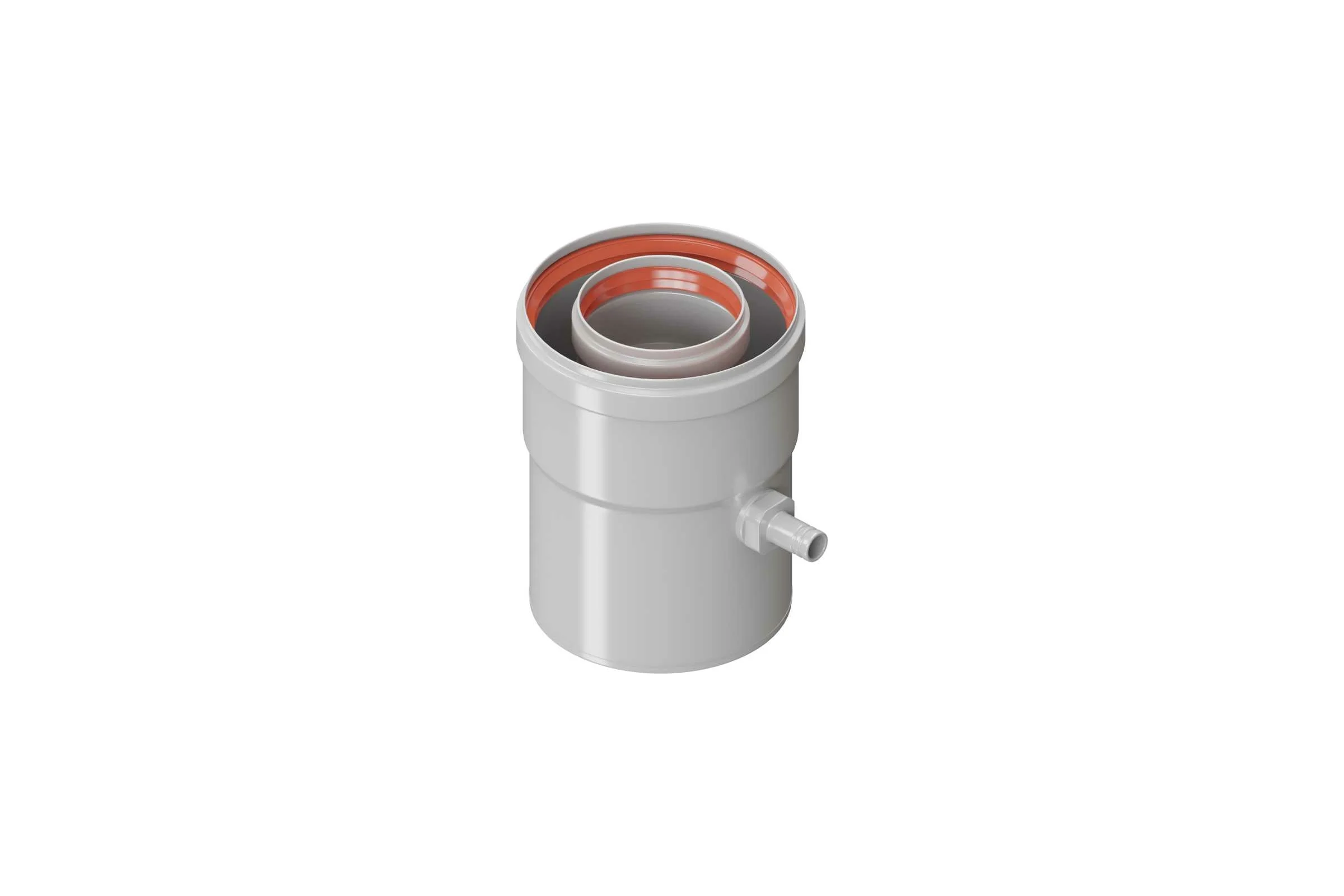 Конденсатоотводчик KRATS коаксиальный, универсальный D 60/100 CT60100