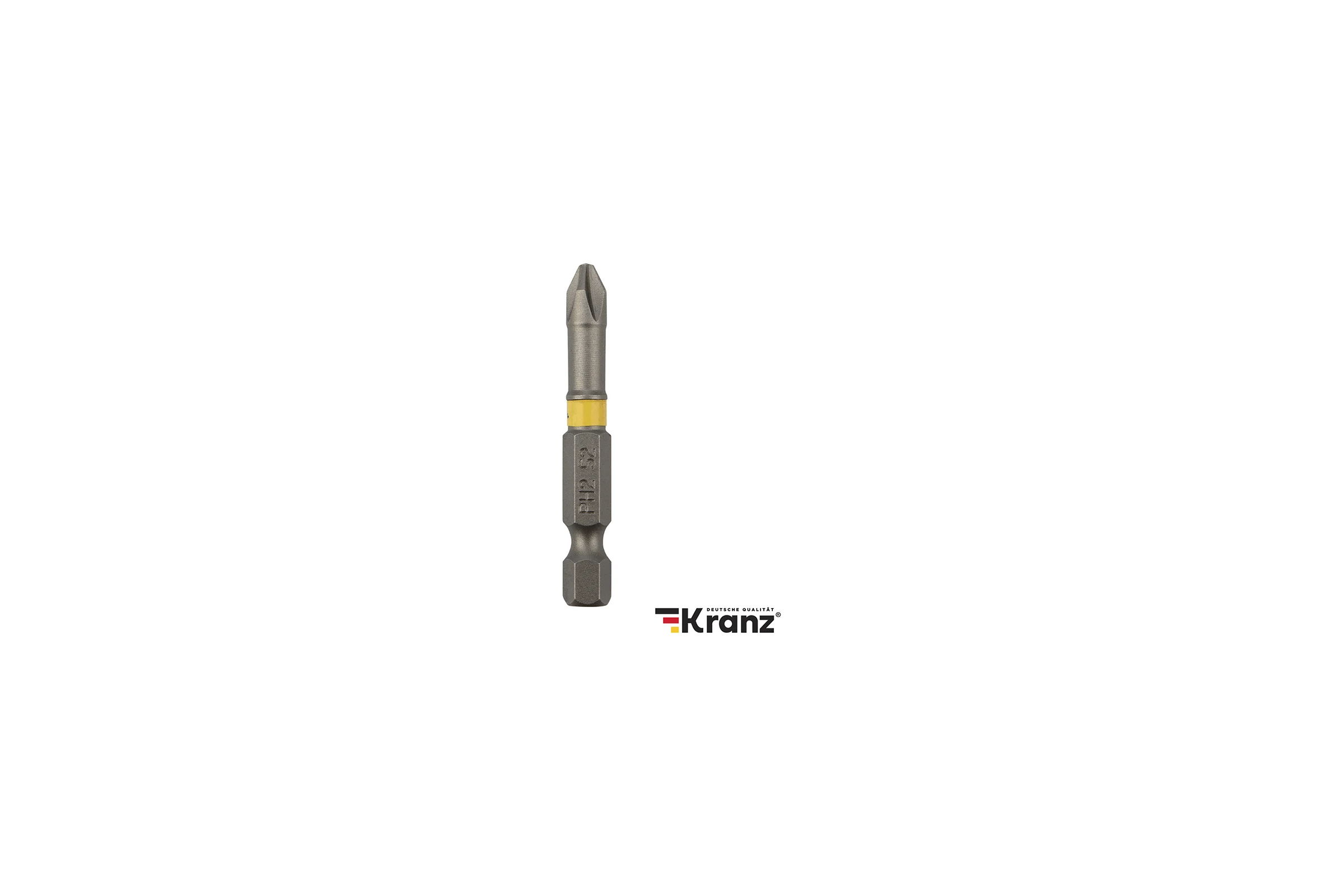 Бита (2 шт; PH2x50 мм; сталь S2) для шуруповерта KRANZ KR-92-0415-1