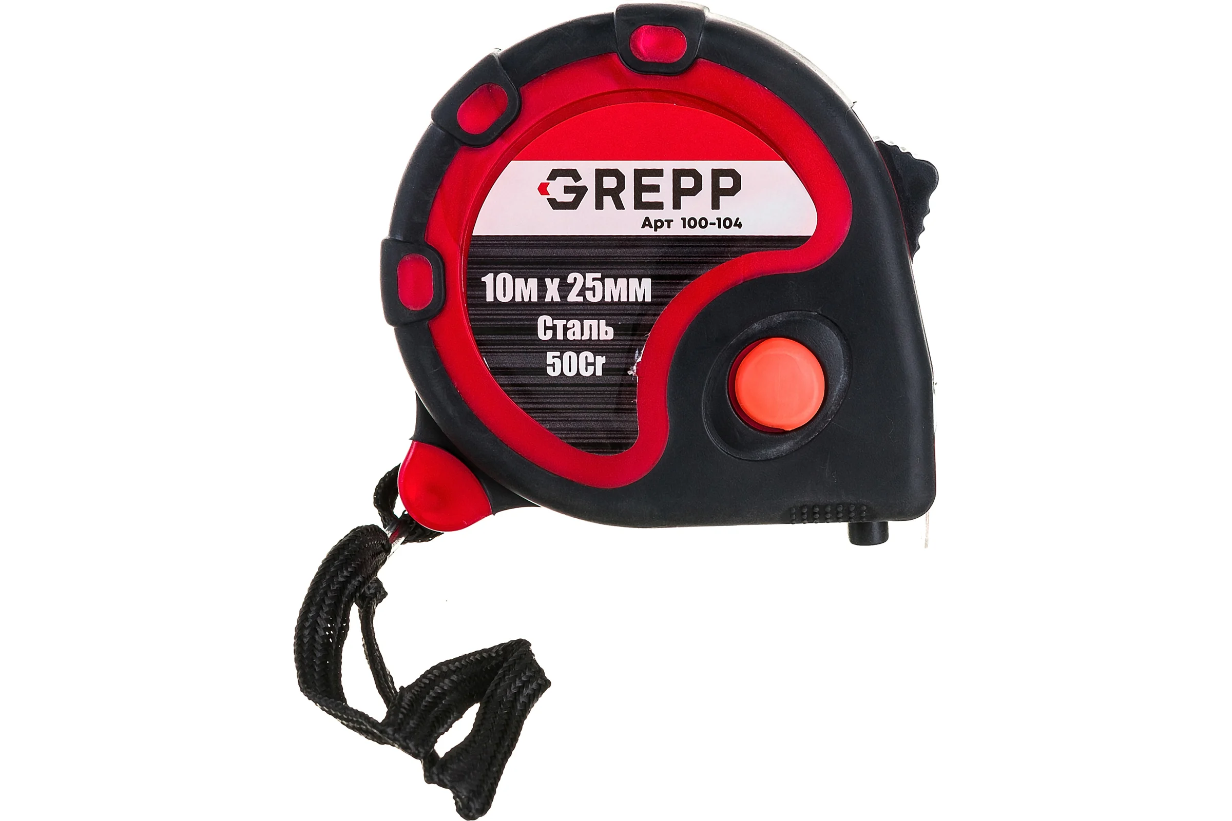 Рулетка GREPP Ladina 10м 25мм 100-104