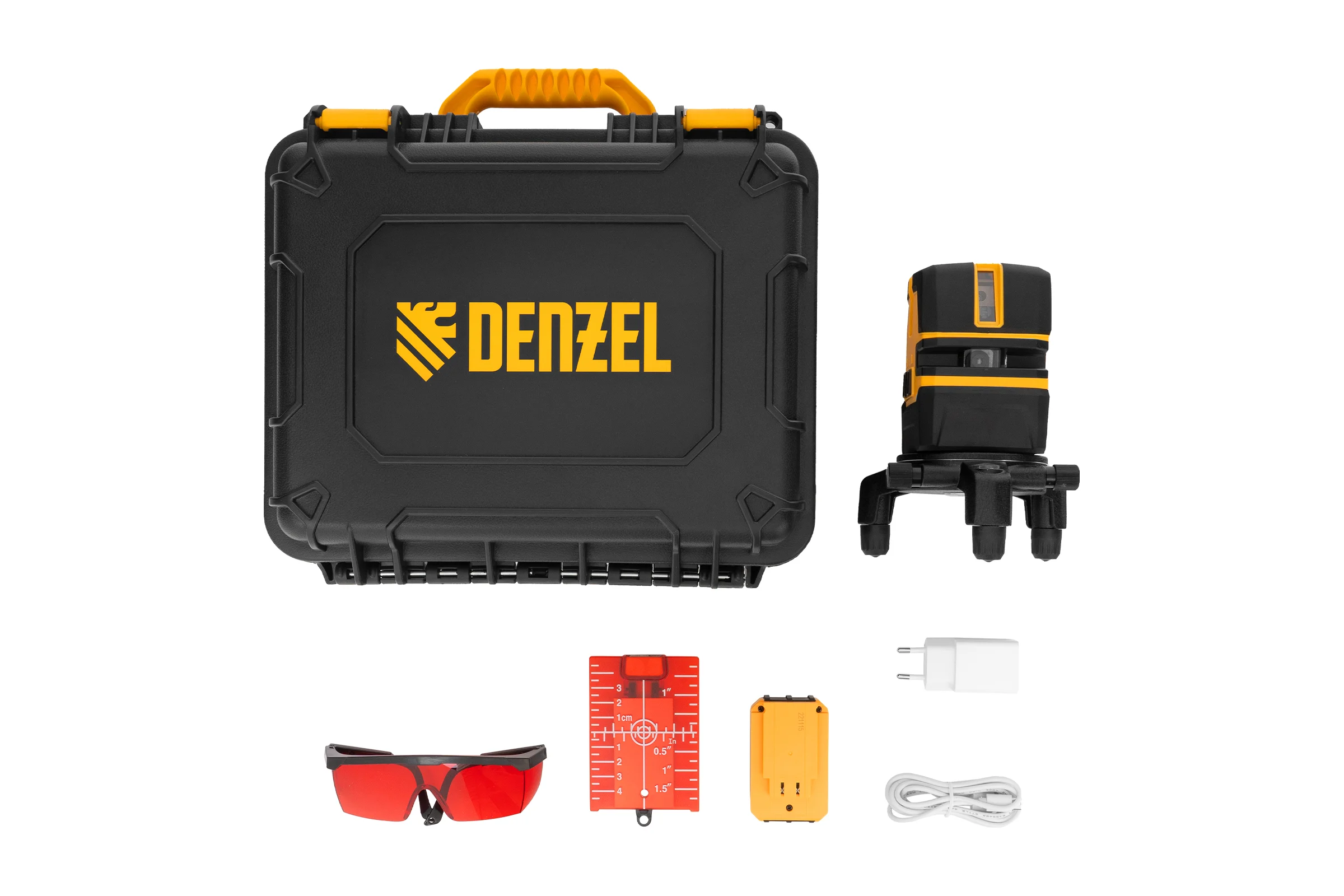 Лазерный уровень Denzel LX 05 Red 35071