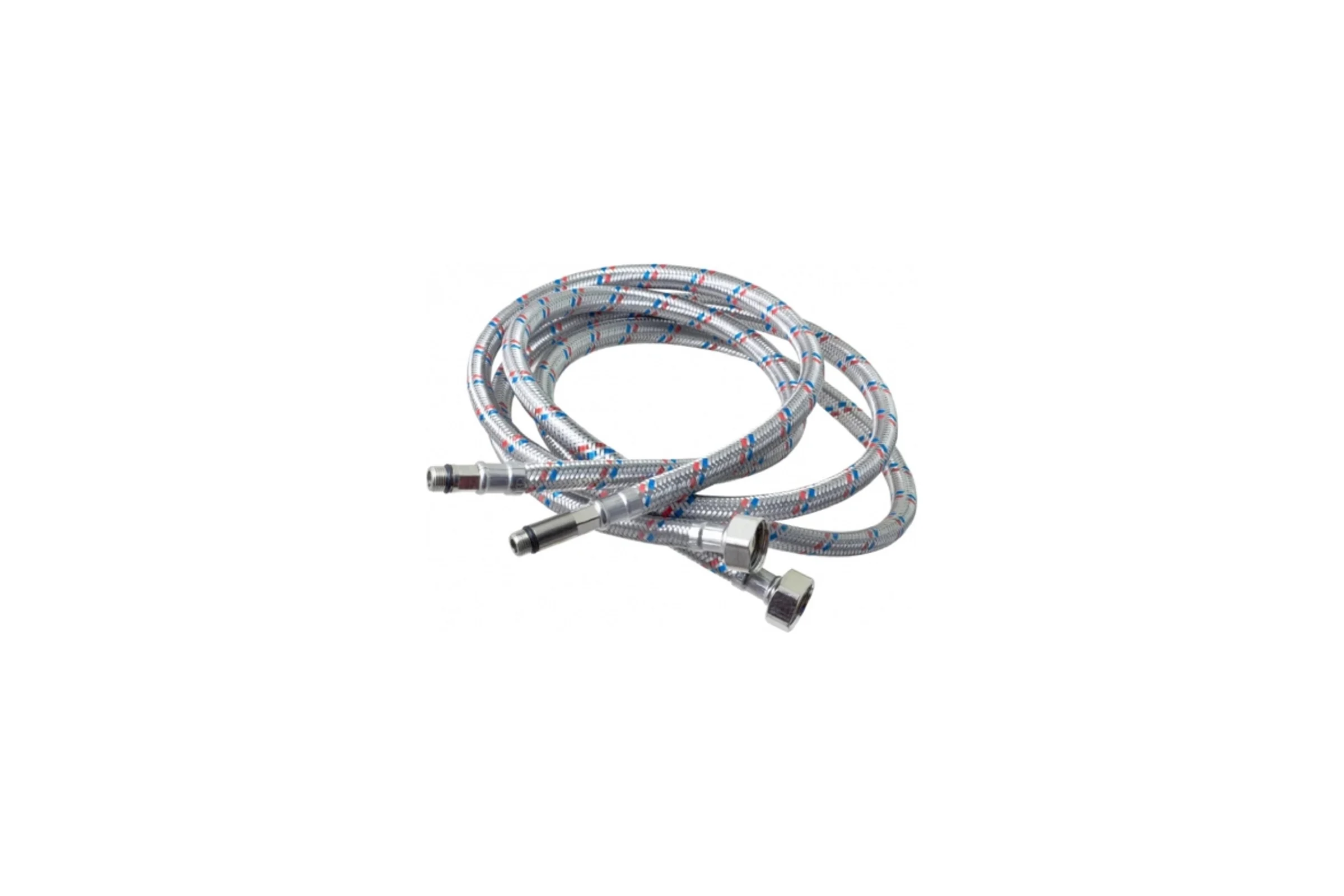 Гибкая подводка для смесителя OUTE пара, 1/2", М10, гайка-штуцер, 100 см TP57-100