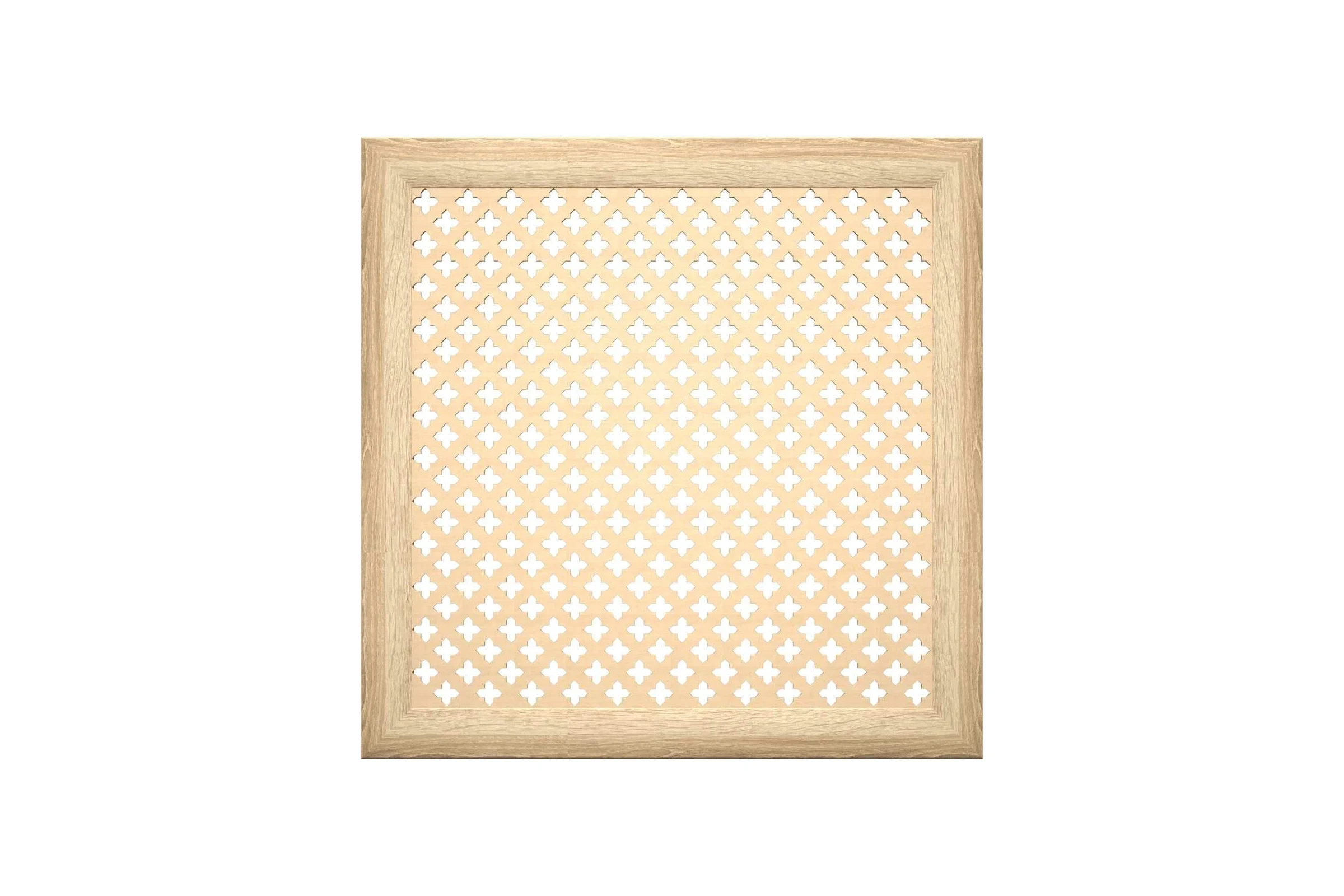 Экран на батарею отопления STELLA МДФ 60x60 см., Готико дуб сонома ЦБ-00002238