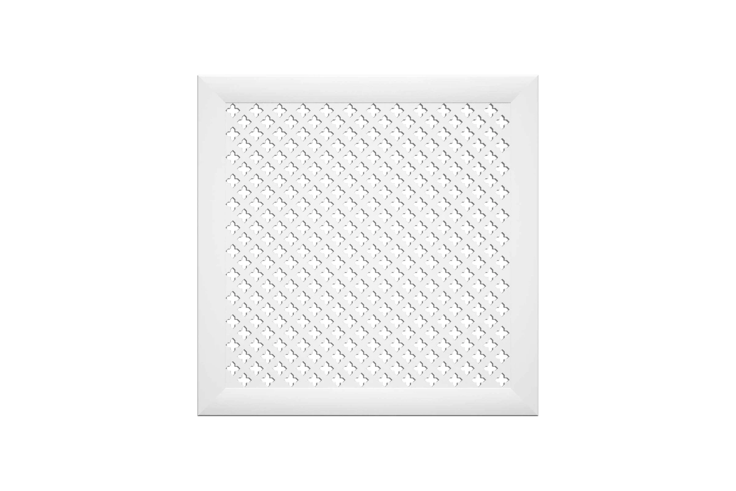 Экран на батарею отопления STELLA МДФ 60x60 см., Готико белый ЦБ-00002236