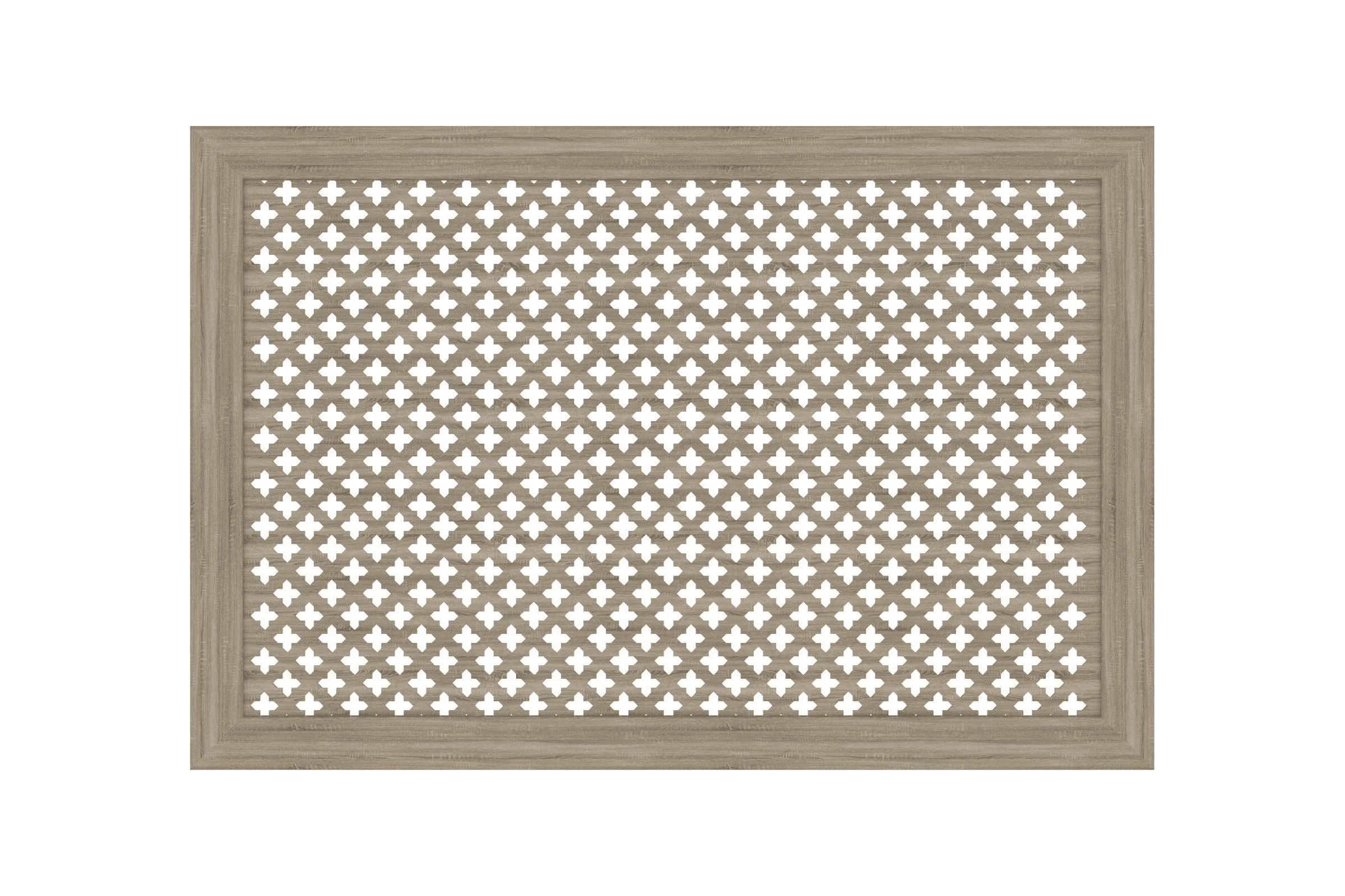 Экран на батарею отопления STELLA МДФ 90x60 см., Готико дуб винтаж ЦБ-00002245