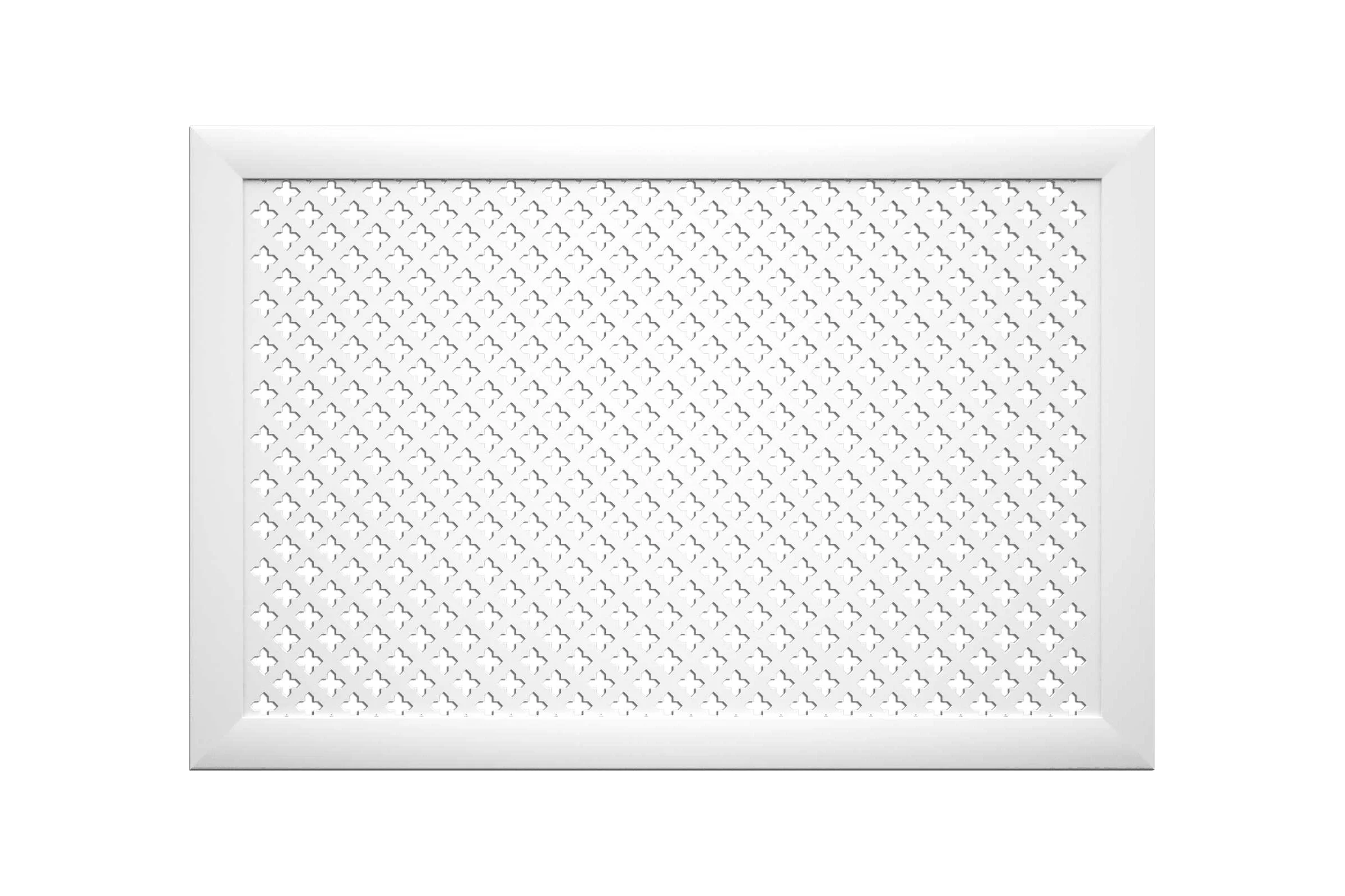 Экран на батарею отопления STELLA МДФ 90x60 см., Готико белый ЦБ-00002242
