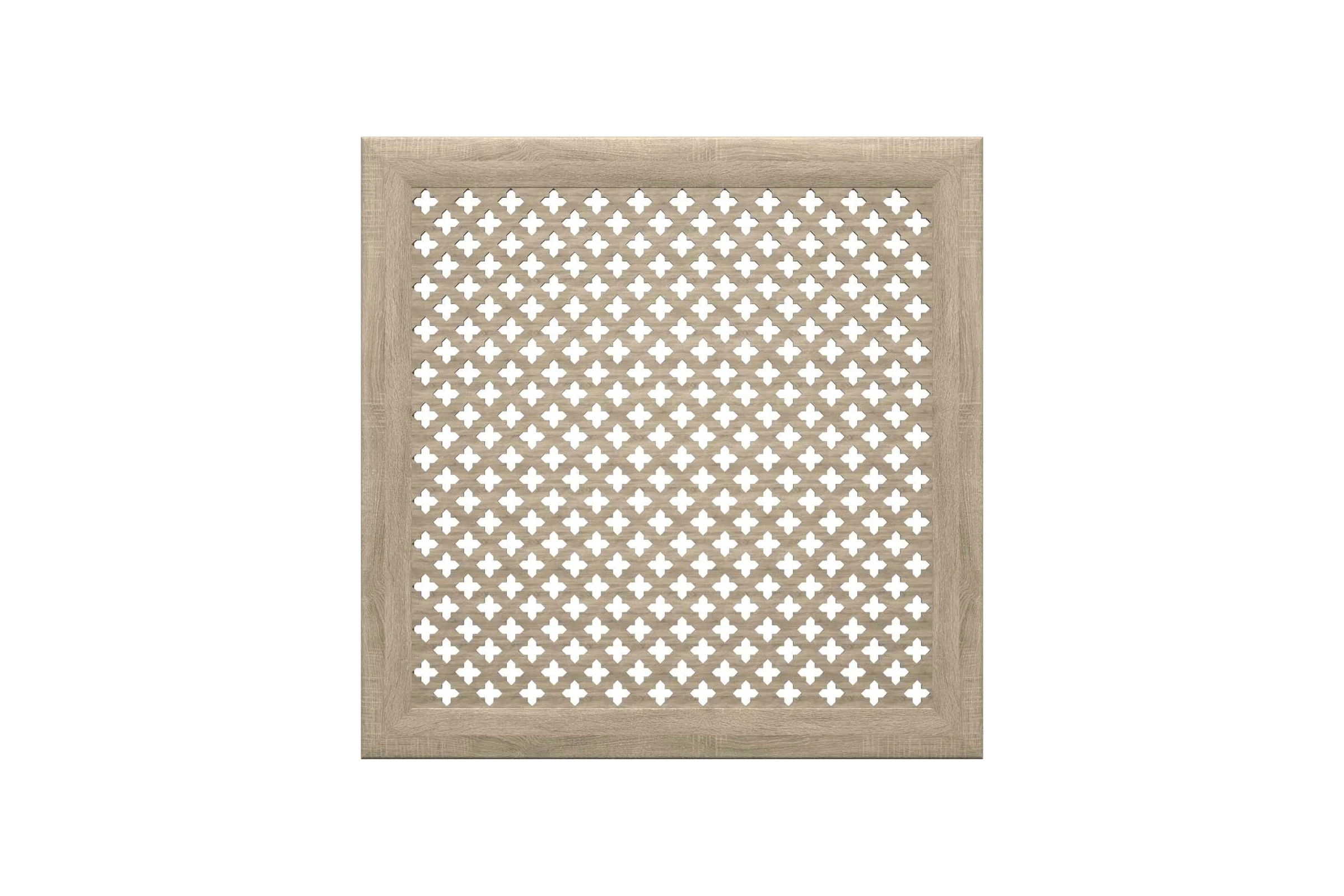 Экран на батарею отопления STELLA МДФ 60x60 см., Готико дуб винтаж ЦБ-00002240
