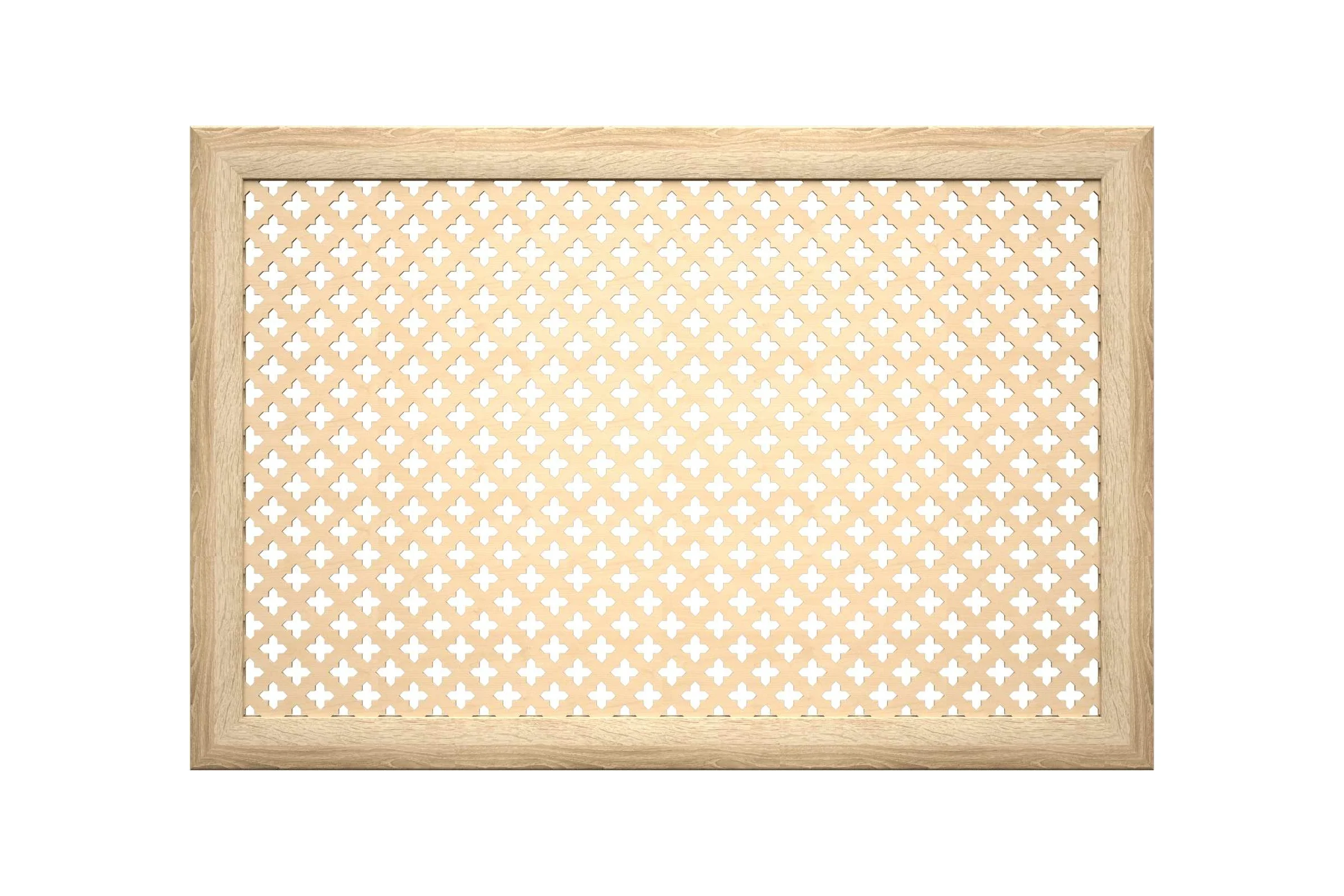Экран на батарею отопления STELLA МДФ 90x60 см., Готико дуб сонома ЦБ-00002243