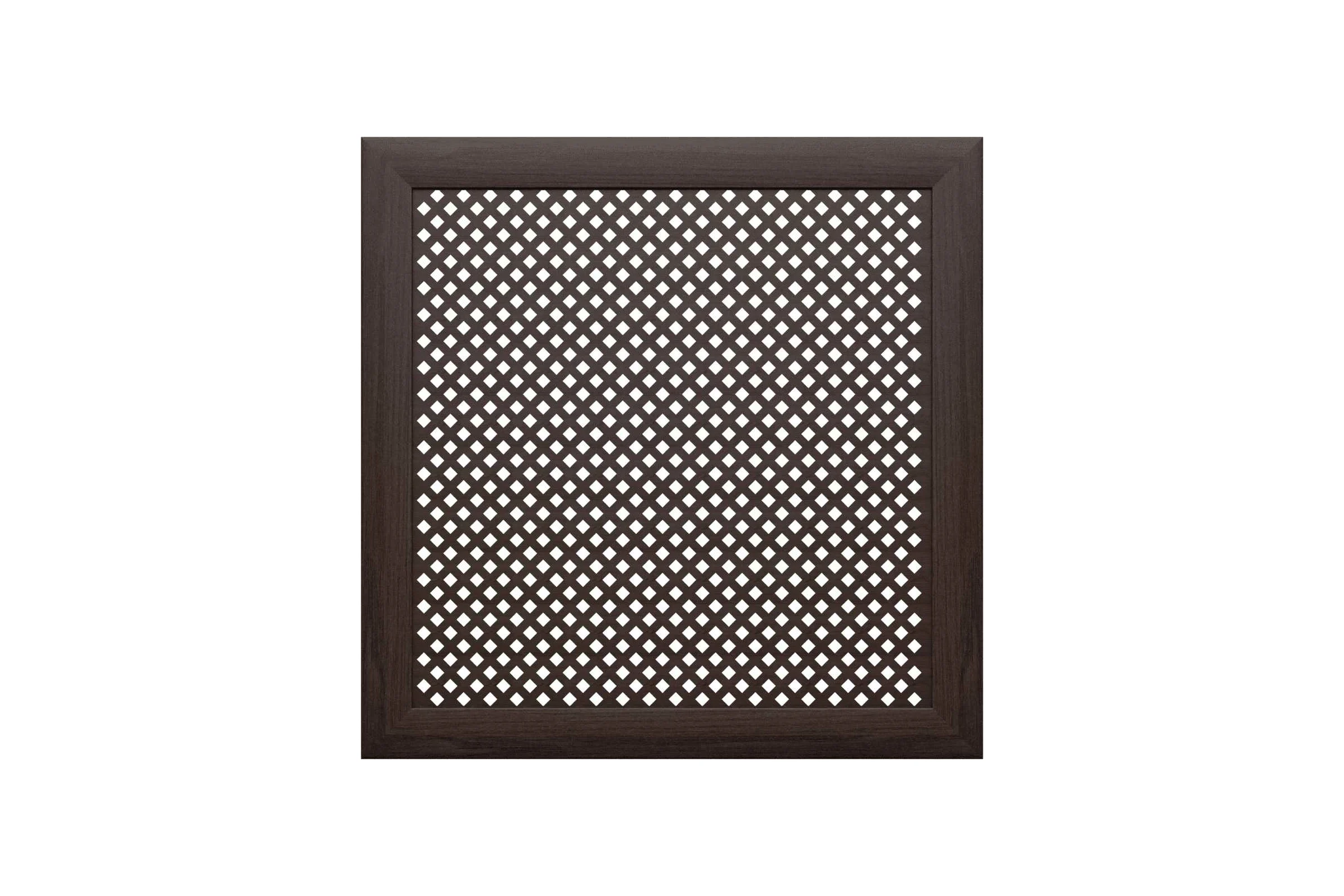 Экран на батарею отопления STELLA МДФ 60x60 см., Глория венге ЦБ-00002222