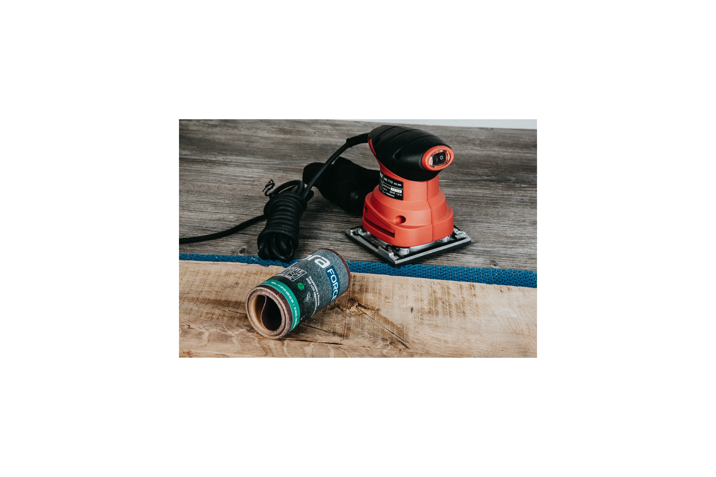 Бумага наждачная (5 м; 115 мм; Р150; коричневая) Abraforce 26581