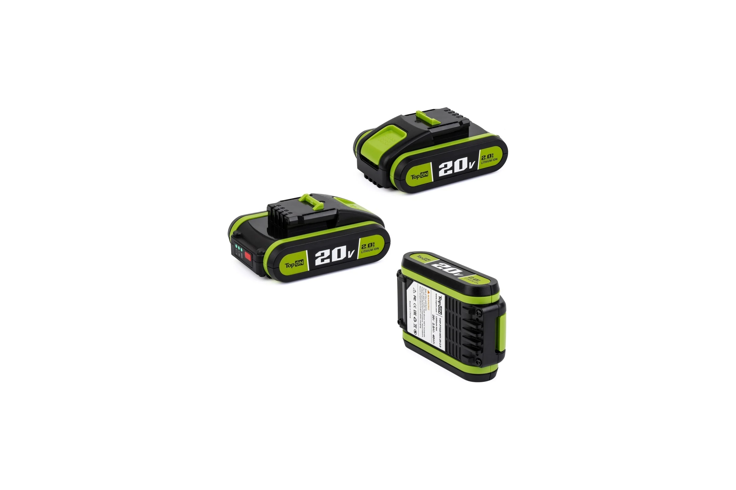 Аккумулятор TopOn 20V 2.0Ah (Li-Ion) PN: WA3553 TOP-PTGD-WX-20-2.0