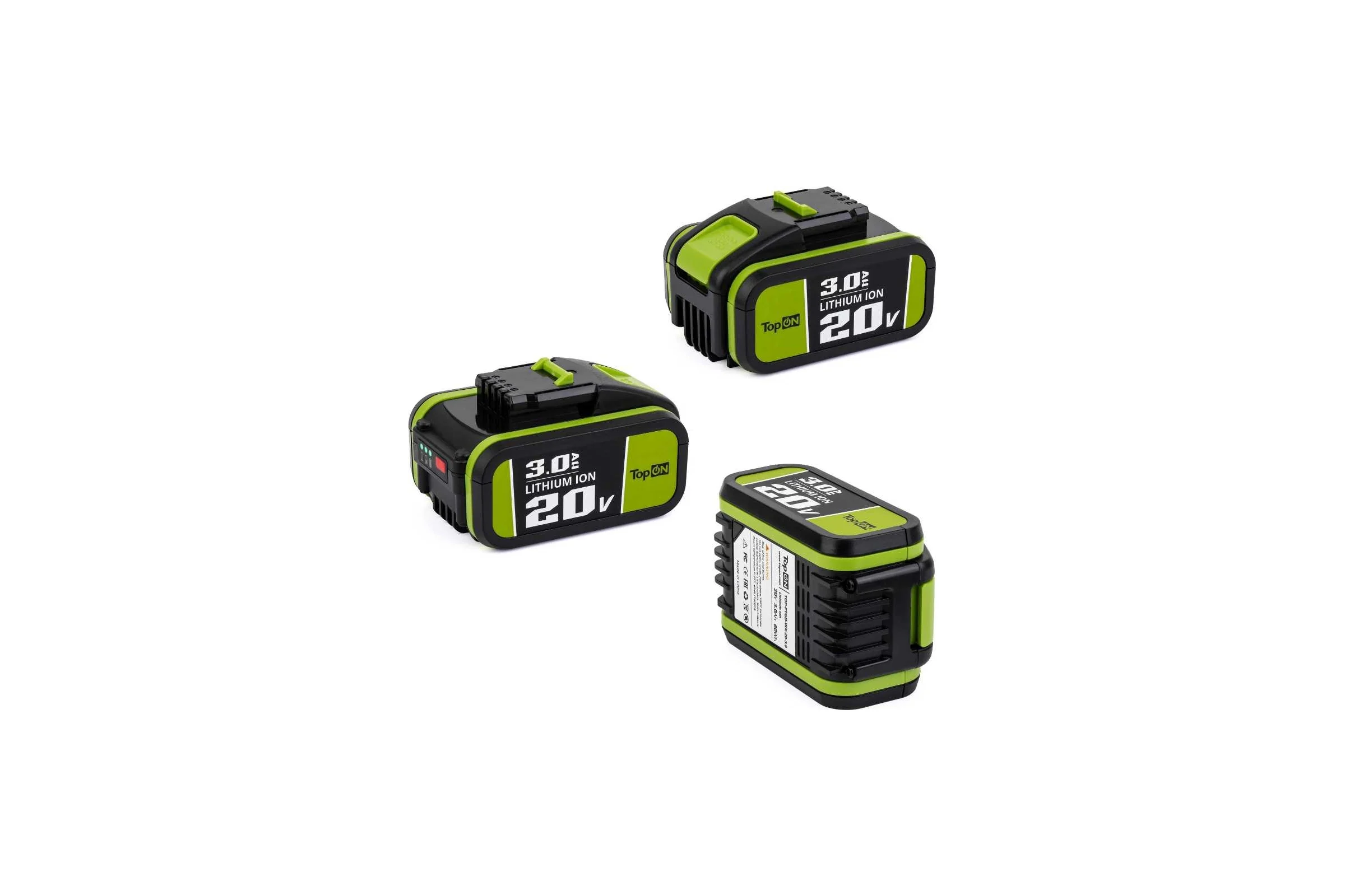 Аккумулятор TopOn 20V 3.0Ah (Li-Ion) PN: WA3553 TOP-PTGD-WX-20-3.0