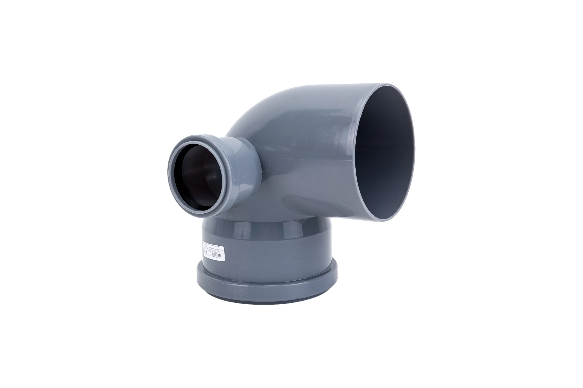 Универсальный отвод VALFEX 110/50x87.5, левый-правый, внутренняя канализация 23123150