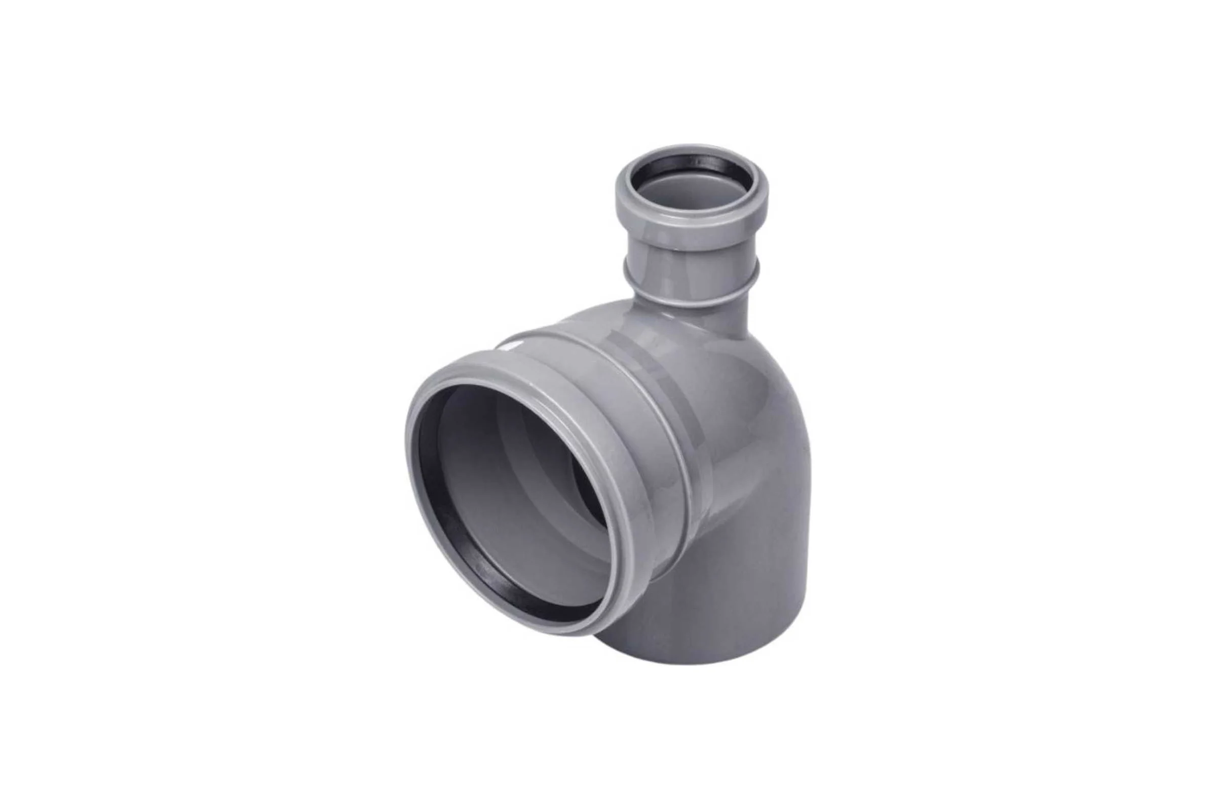 Универсальный отвод VALFEX 110/50x87.5, фронт-вверх, внутренняя канализация 23125150