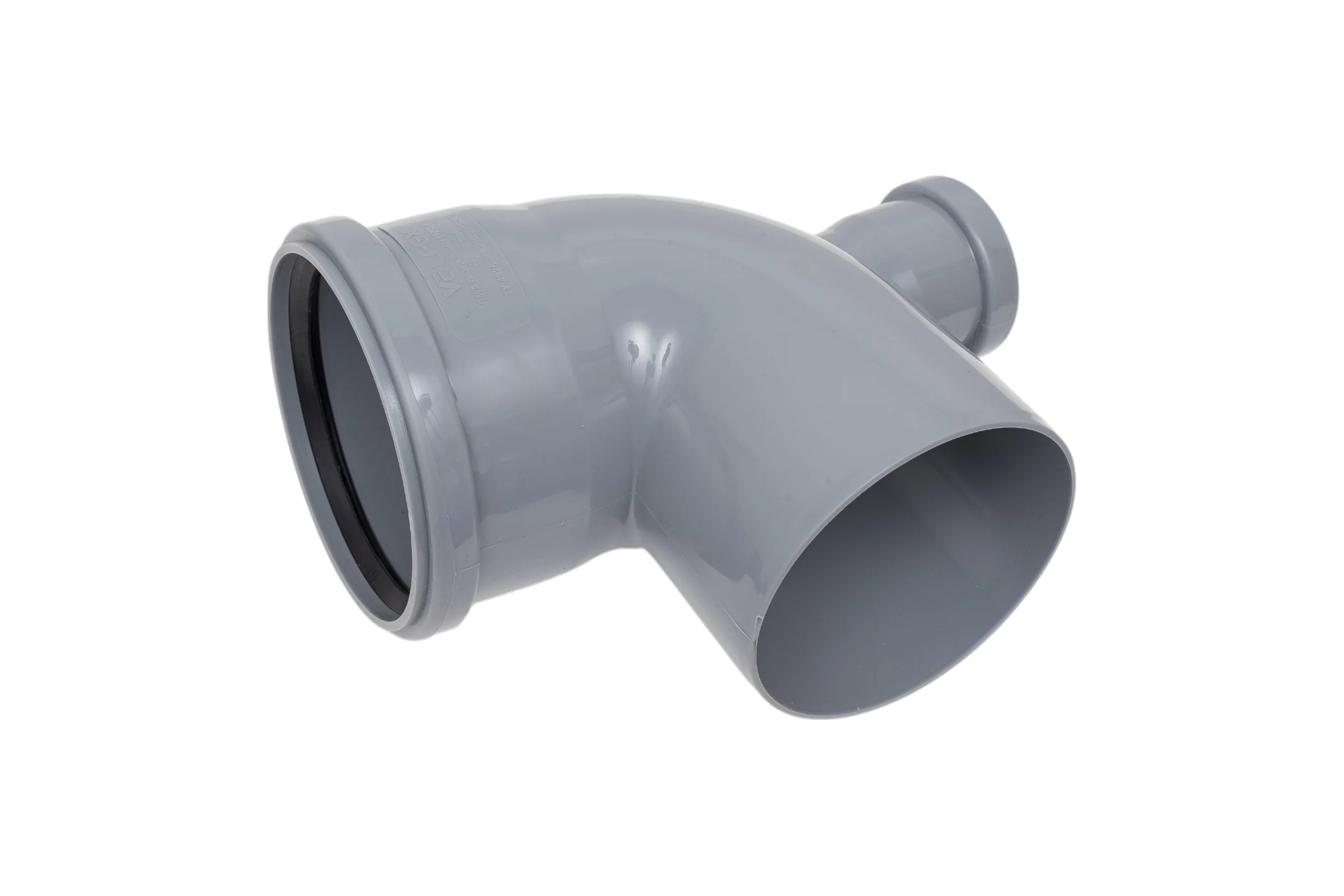 Универсальный отвод VALFEX 110/50x87.5, фронт-тыл, внутренняя канализация 23124150