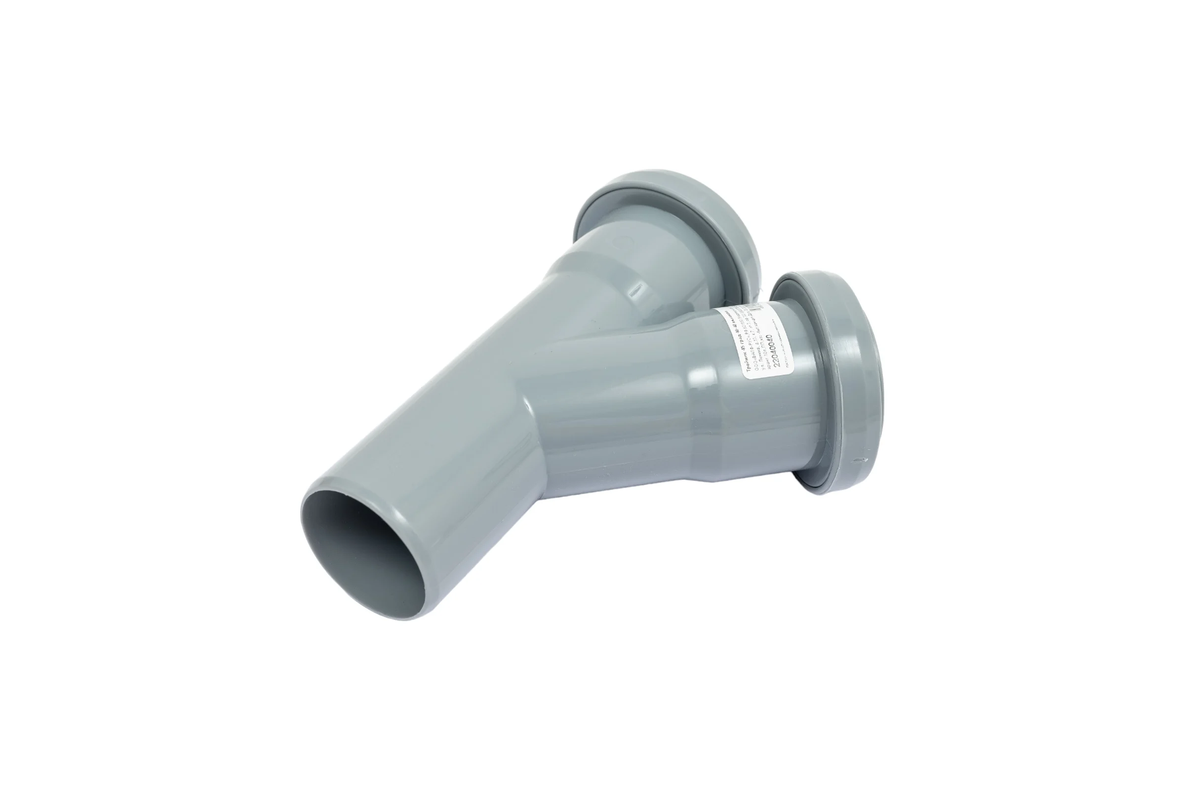 Тройник VALFEX 45 градусов, 40-40, внутренняя канализация 22040040