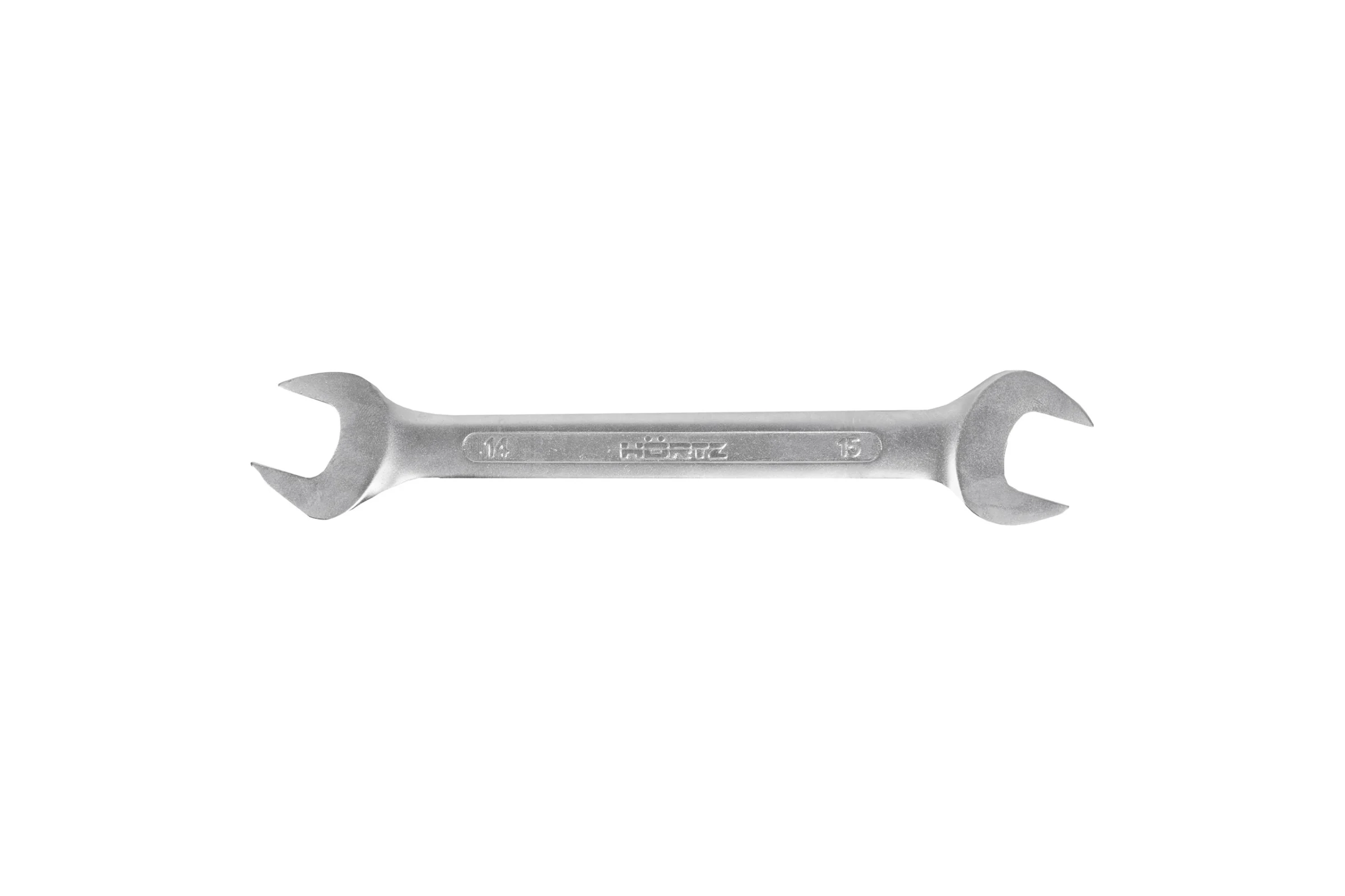 Двусторонний гаечный ключ HORTZ 14x15 хромирование 102228