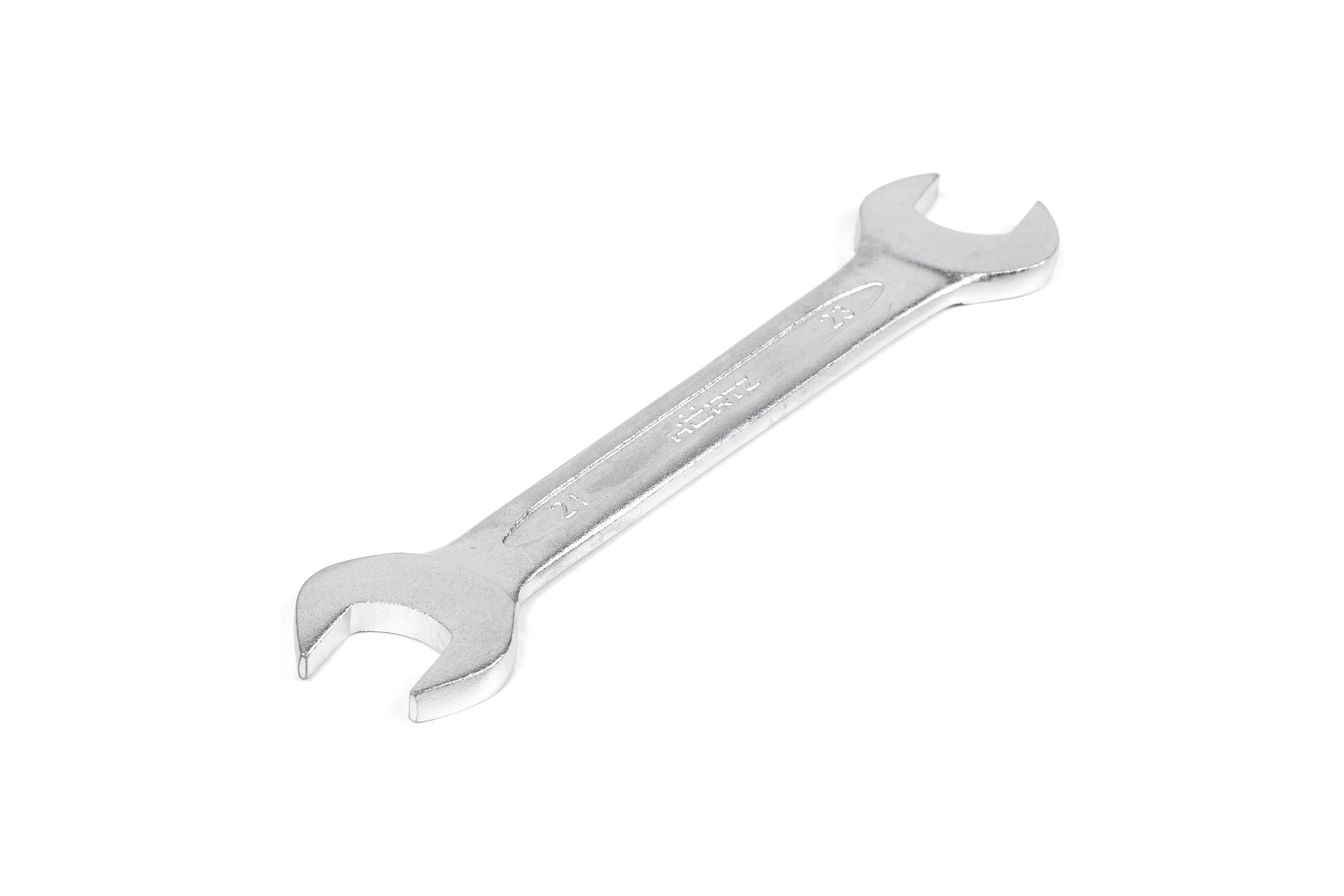 Двусторонний гаечный ключ HORTZ 21x23 хромирование HOR 102243