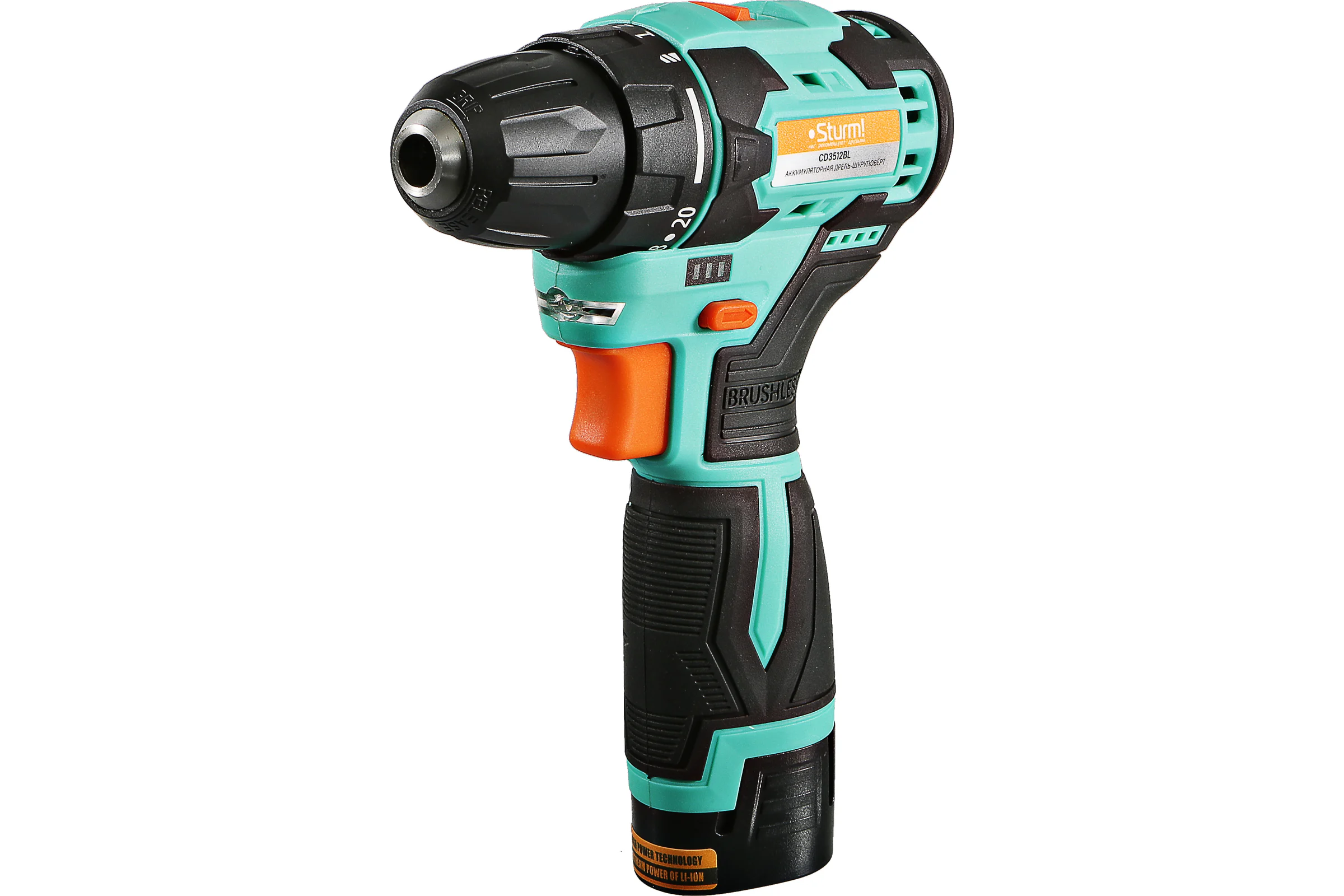 Аккумуляторный шуруповерт Sturm CD3512BL
