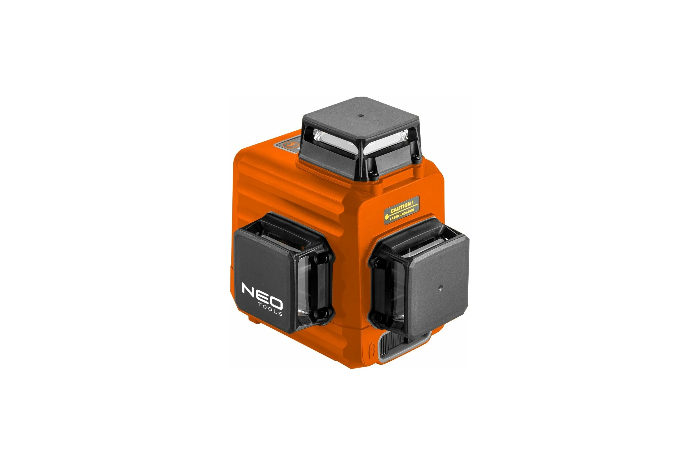 Лазерный уровень 3D NEO Tools, 15 м, красный, самовыравнивание 4, магнитный держатель, кейс 75-104