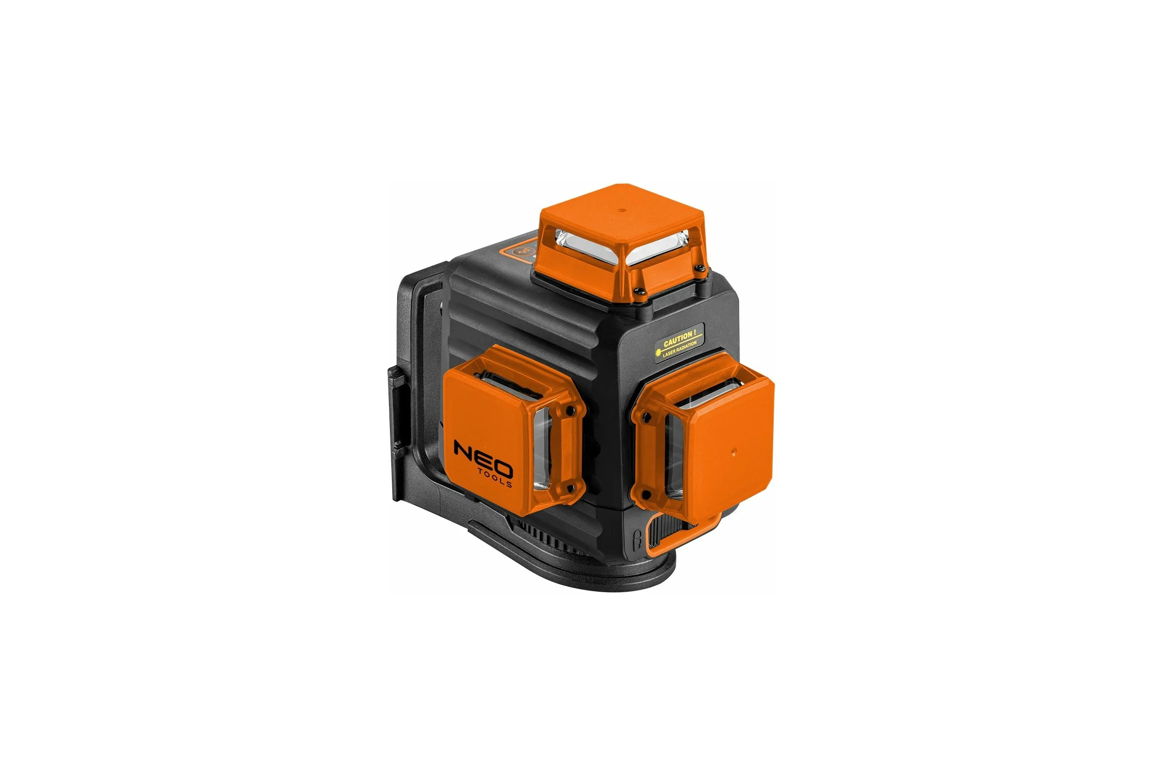 Лазерный уровень 3D NEO Tools, 20 м, зеленый, самовыравнивание 4, магнитный держатель, кейс 75-109