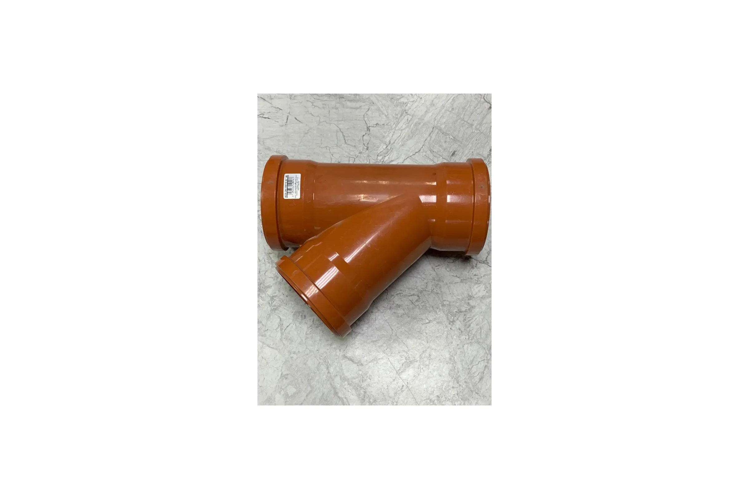 Тройник Ostendorf KGEA 3-х раструбный 110/110x45 Ger 220310