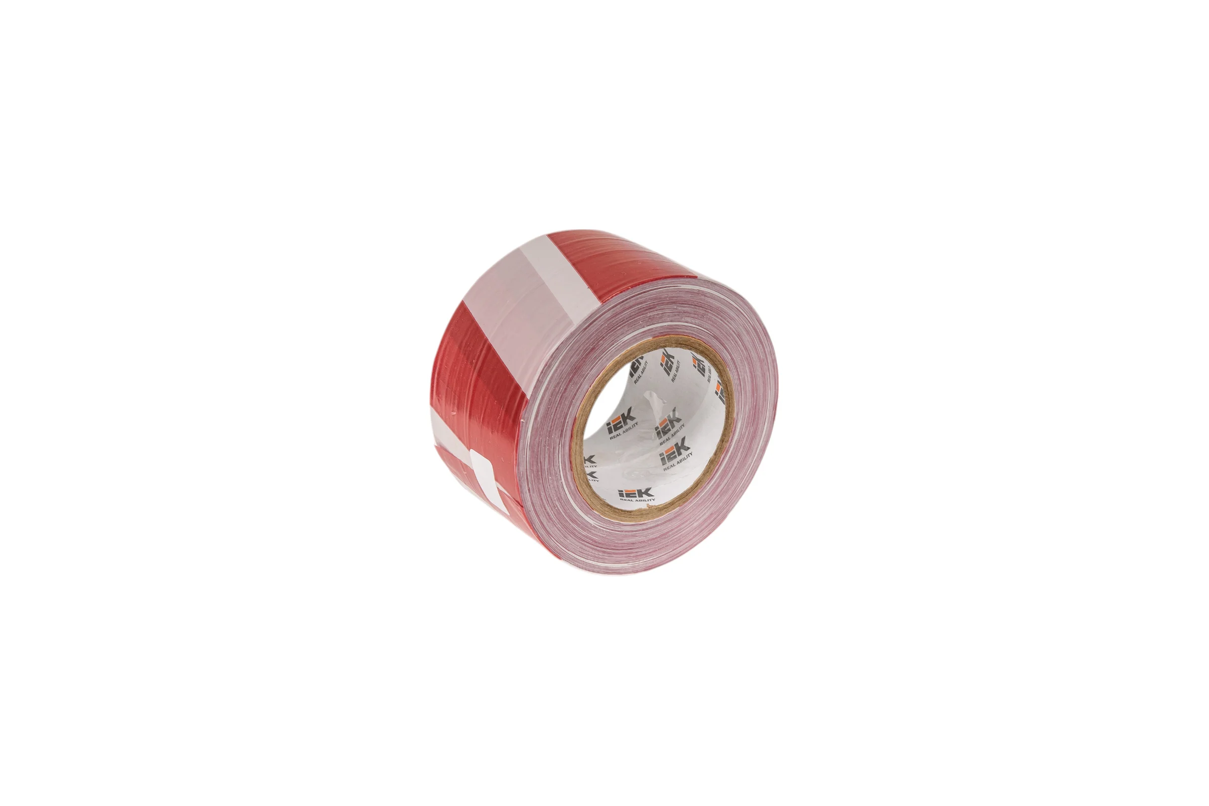 Лента IEK ЛО-250, 75 мм, 35 мкм, красно-белая, 250 м UST11-250-075-035-K58