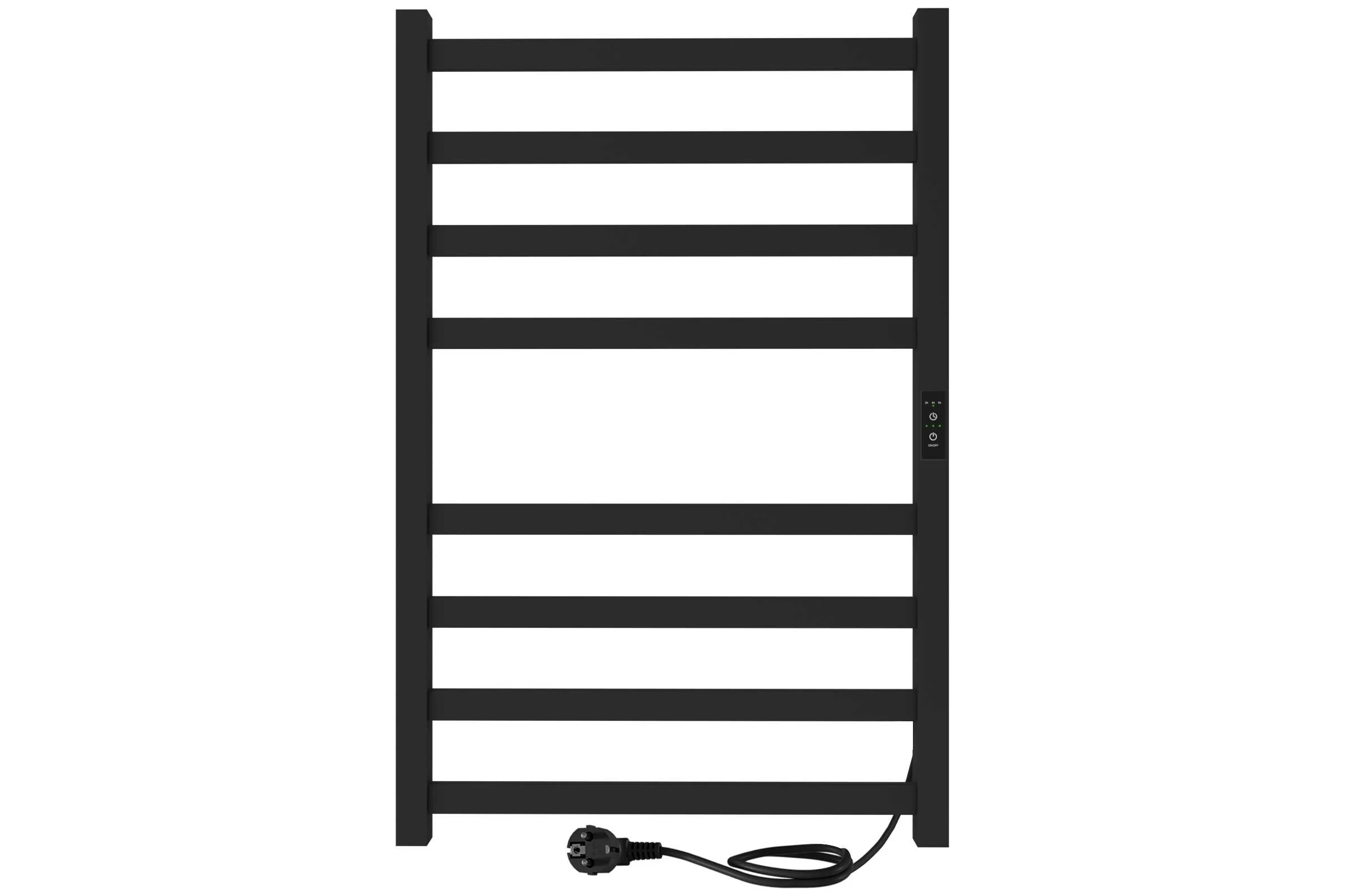 Полотенцесушитель INDIGO Oktava Slim 3 electro 80/50 таймер, скрытый монтаж, универсальное подключение R/L LСLOKS3E80-50BRRt